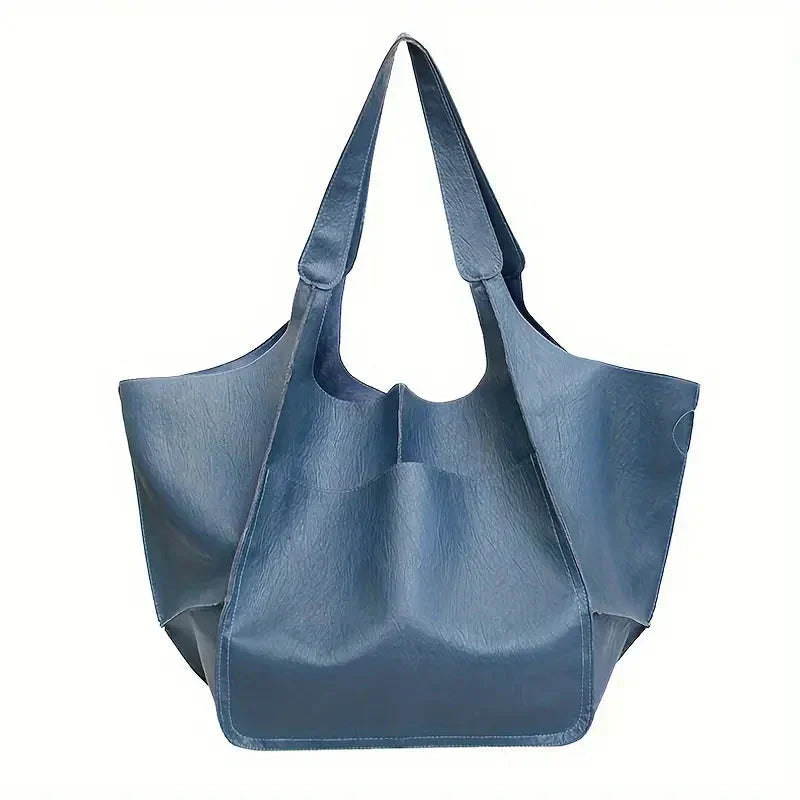 Borsa a spalla Marianne Borsa tote grande in morbida pelle PU Donna - Blu - bags borsa borsa spalla donna feed-agegroup-adult feed-cond-new feed-gender-female feed-gpc-166 feed-sizetype-regular marianne morbida pelle spalla women bags - Concept Palermo