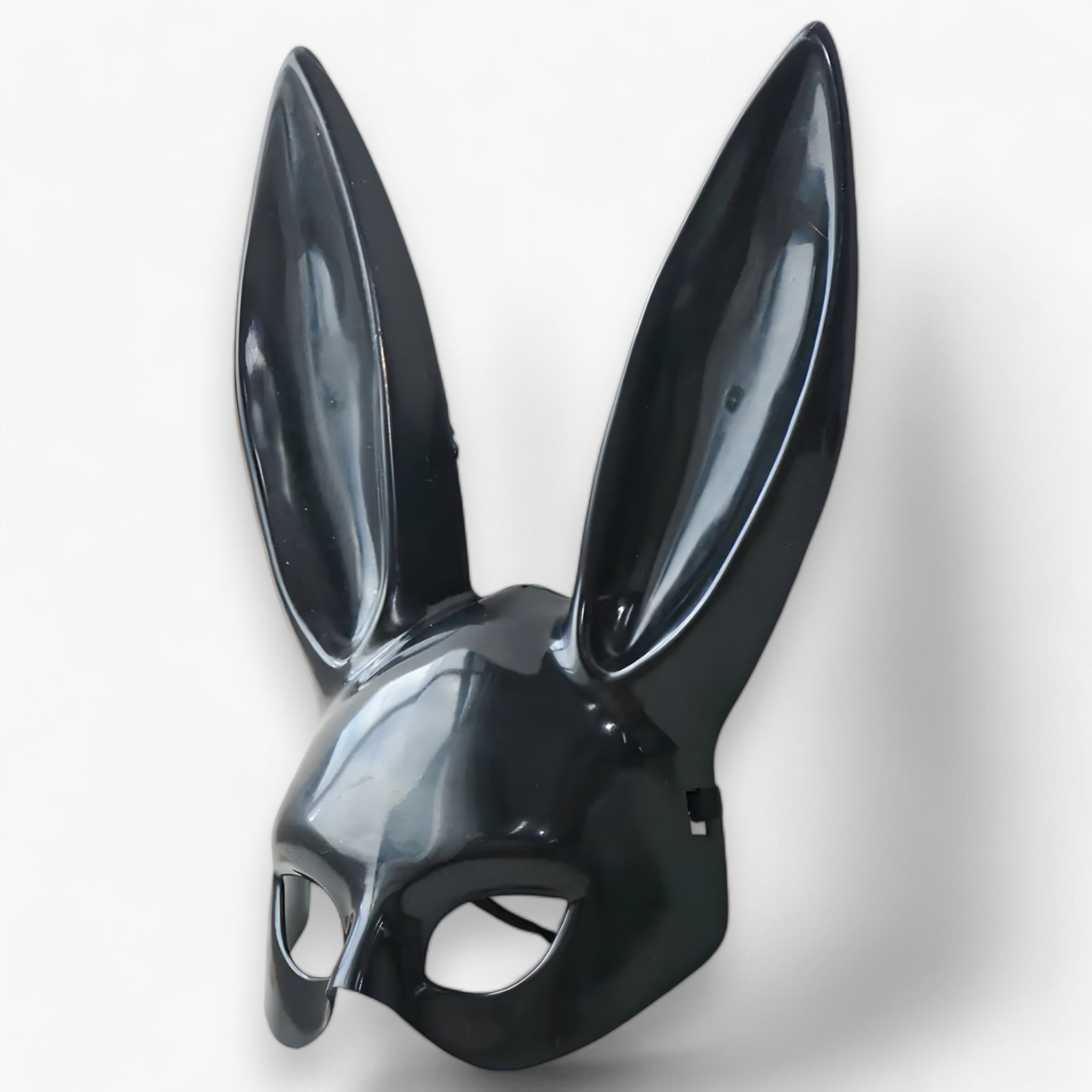 Maschera Coniglio Bianca Cosplay per Adulti, in PVC, per Feste ed Eventi a Tema - - accessori per feste cinturino regolabile coniglio cosplay costume originale costumi e accessori costumi per cosplay design elegante eventi feste in maschera Halloween maschera maschera coniglio maschera da coniglio maschere artistiche servizi fotografici versatilità - Concept Palermo