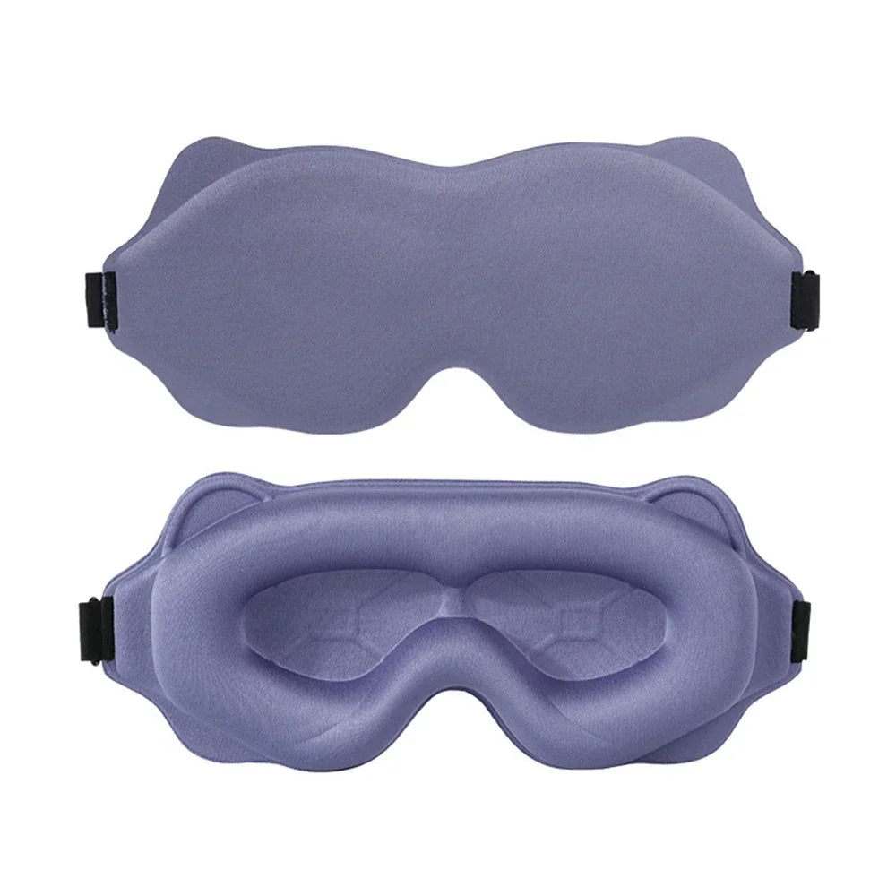 Maschera per dormire 3D regolabile: comfort anti-luce per uomini e donne - Viola - accessoires sommeil aide au sommeil ajustable bloque lumière confort sommeil cross-from-marche-lino-15850700341597 masque masque 3D masque de sommeil masque respirant masque sommeil masque voyage masque yeux masques de sommeil New-google sieste sommeil - Concept Palermo