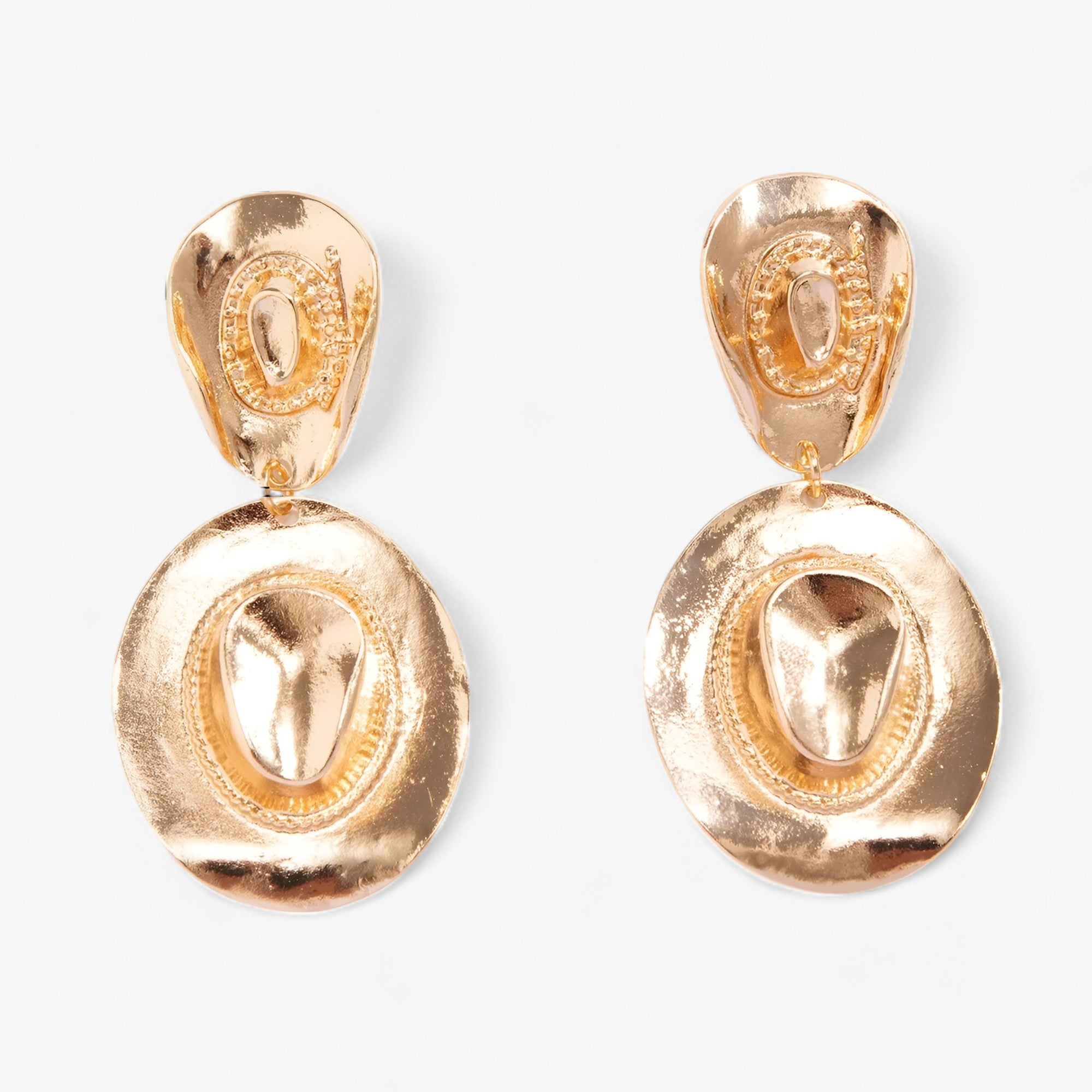 Orecchini Pendenti Western Vintage – Stile Audace per Ogni Occasione Donna - Oro - audace donna EARRINGS Earrings for Women Girls jewelry New Fashion Earrings occasione ogni orecchini orecchini pendenti pendenti - Concept Palermo