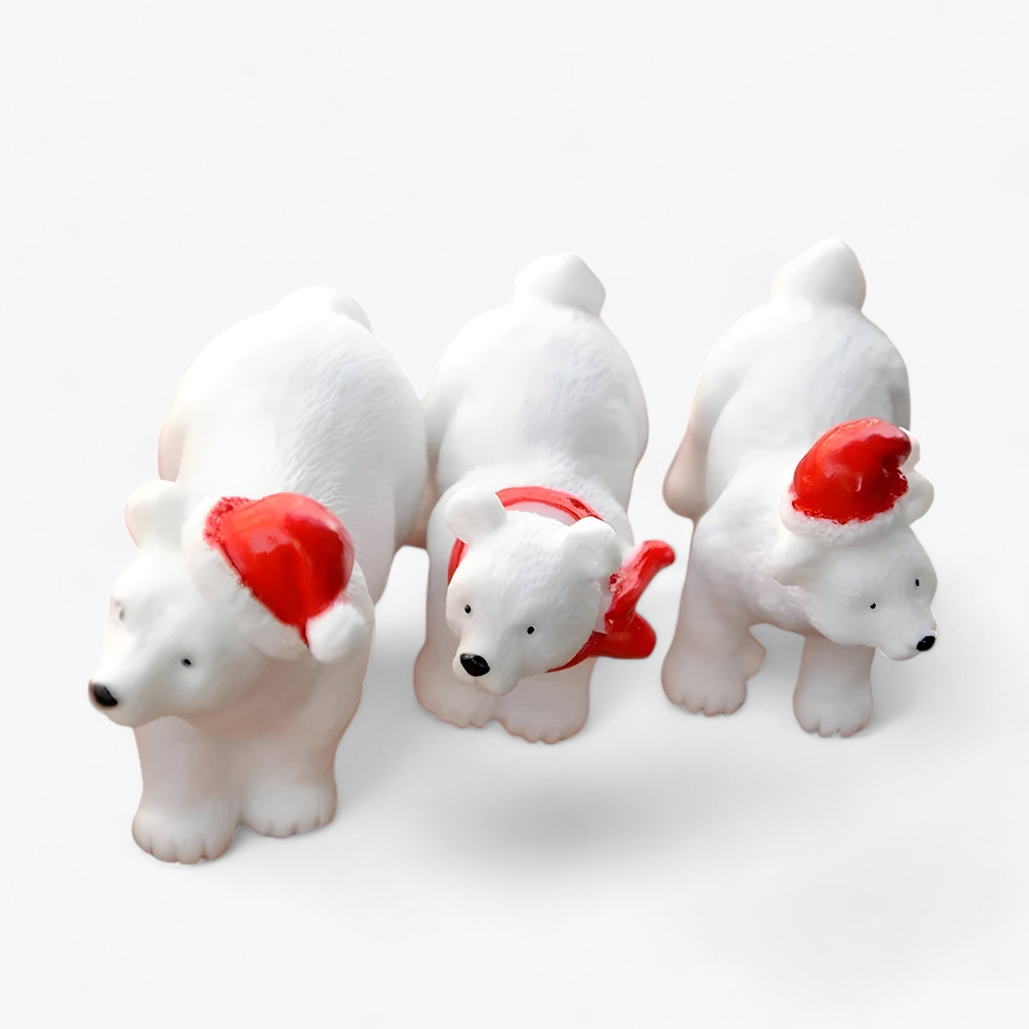Miniature Orsi Polari per Decorazioni Invernali Uomo - Bjørn 3 6 Pezzi - accessori fai da te decorazioni decorazioni invernali decorazioni natalizie decorazioni stagionali figure ornamentali hobbisti decorazioni invernali miniature miniature orsi miniature orsi polari orsi paesaggi invernali polari regalo natalizio uomo - Concept Palermo