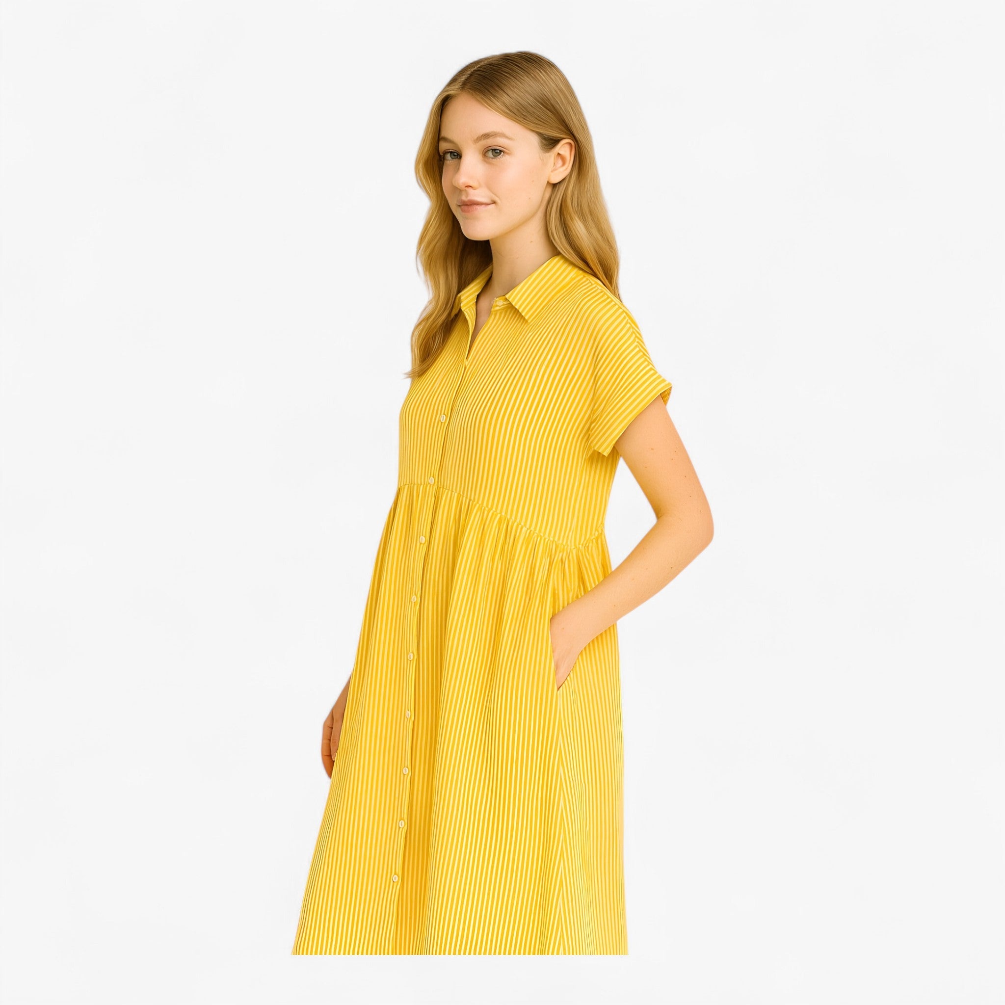 Leggera e Leggera Vestito Estivo da Donna – Comfort nel Design Scandinavo - - ademende stof casual jurk comfort comfortabele jurk design donna dresses estivo leggera leggera leggera lichte jurk scandinavo zomerjurk - Concept Palermo