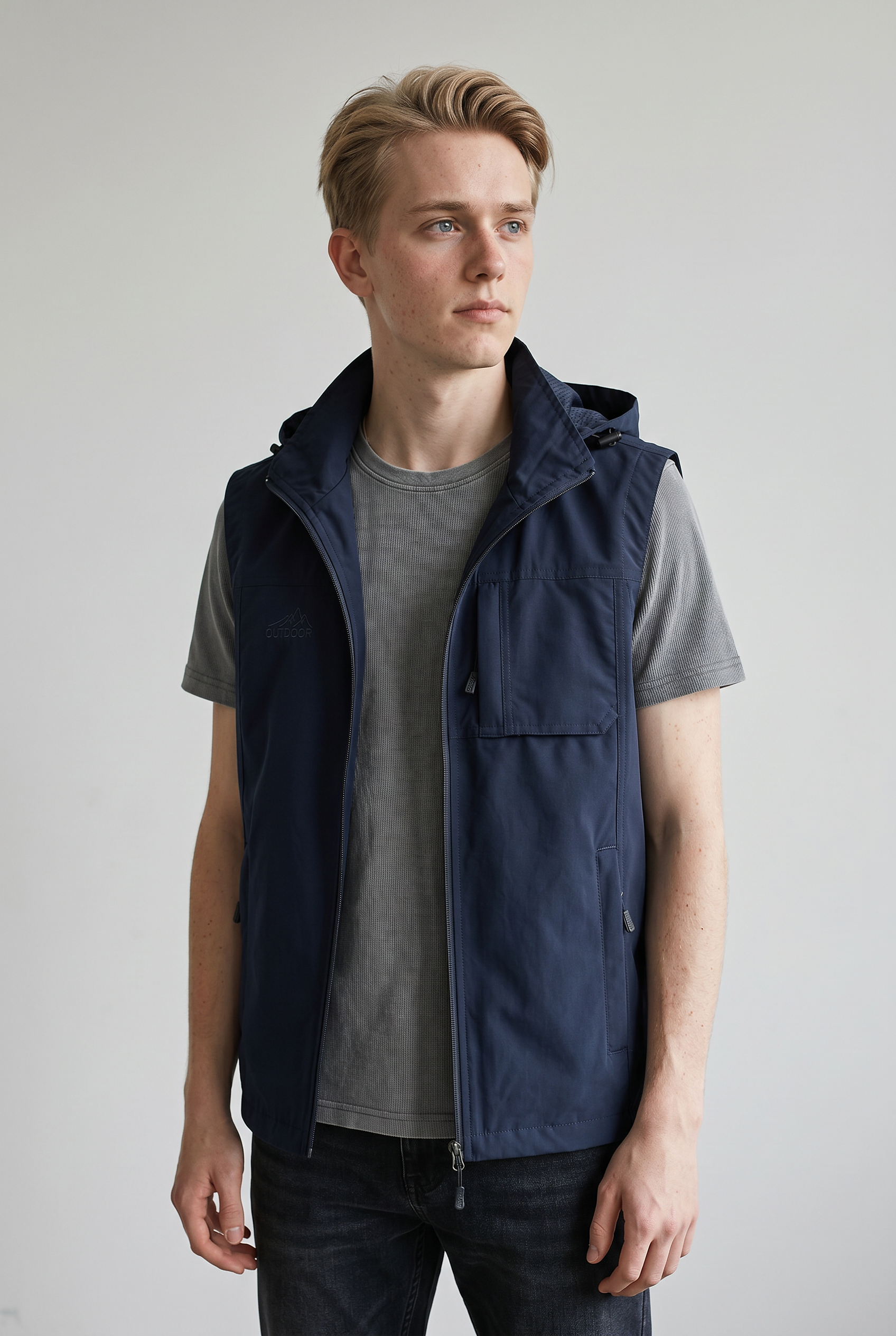 Gilet da pesca traspirante con tasche multiple Uomo - - fishing vest gilet gilet pesca hiking vest men's top clothes multiple pesca tasche traspirante uomo vests - Concept Palermo