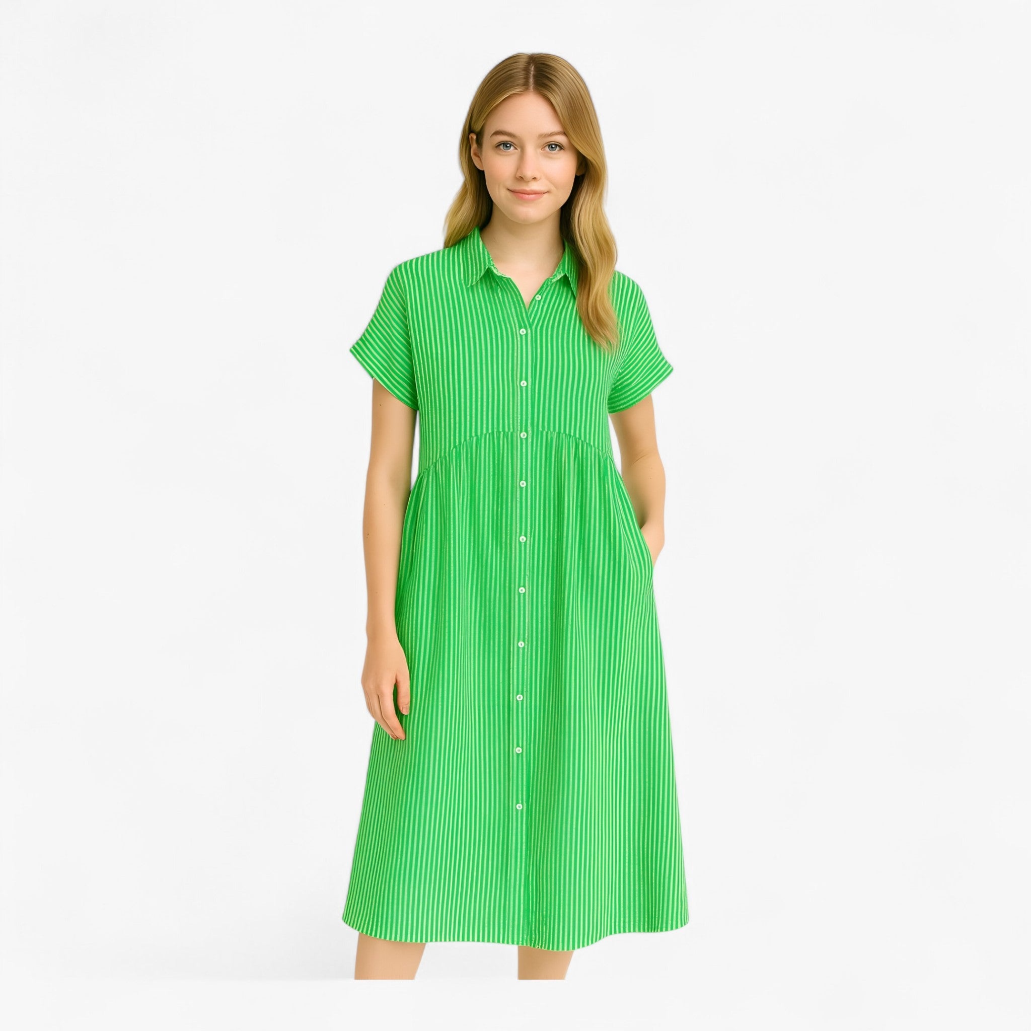 Leggera e Leggera Vestito Estivo da Donna – Comfort nel Design Scandinavo - - ademende stof casual jurk comfort comfortabele jurk design donna dresses estivo leggera leggera leggera lichte jurk scandinavo zomerjurk - Concept Palermo