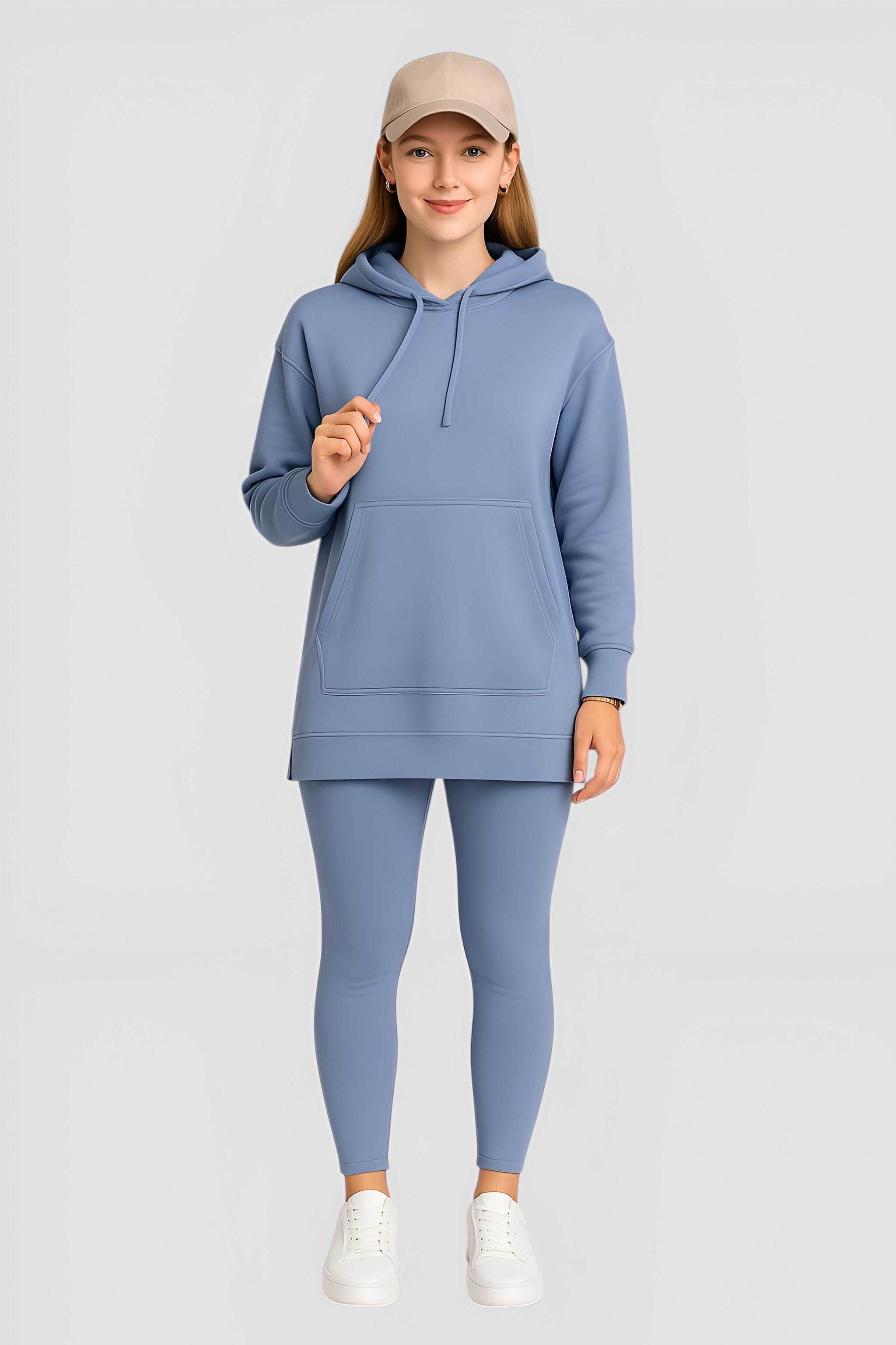 Set felpa e leggings - Comfort e Stile Senza Sforzo - - comfort felpa felpa leggings leggings Moda Senza Sforzo Outfit Casual Chic Outfit Relaxato Set Comfort Quotidiano Set Felpa con Leggings a Mezza Lunghezza Set Felpa Elegante sforzo stile women's sweater - Concept Palermo