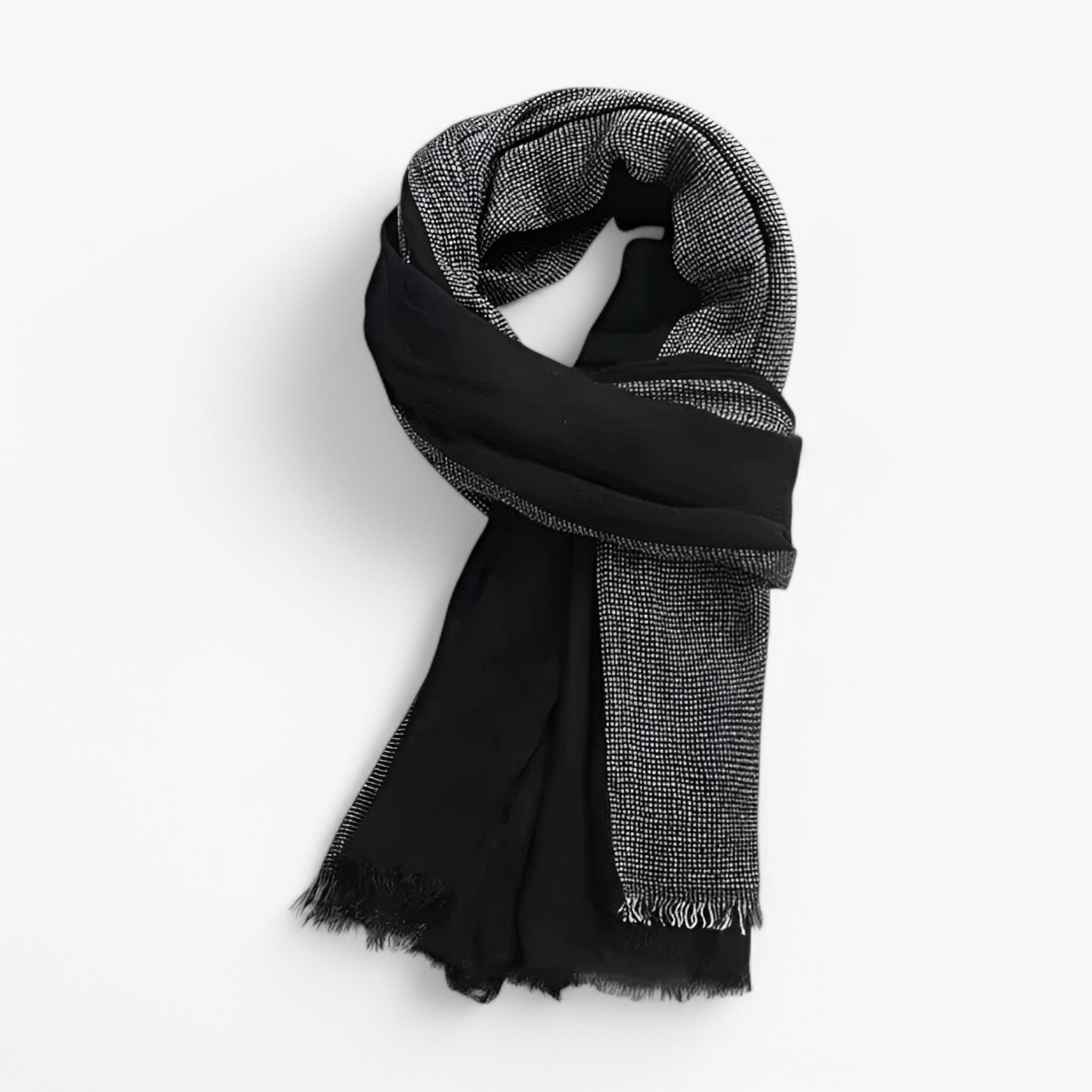 Whittier Luxe Sciarpa per Stile e Calore - Nero 80x190cm - calore luxe men scarf scarves & shawls sciarpa stile The Best Scarf You’ll Ever Own—No Competition! whittier whittier luxe women - Concept Palermo