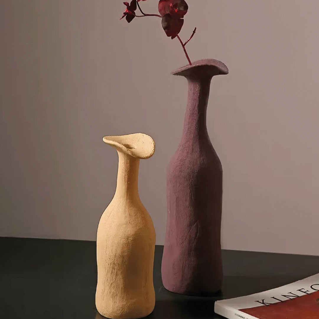 Vaso in ceramica Morandi Accento di décor moderno e raffinato per la casa - - accento casa ceramica Ceramics Decor home & garden Kitchen morandi raffinato Vases vaso - Concept Palermo