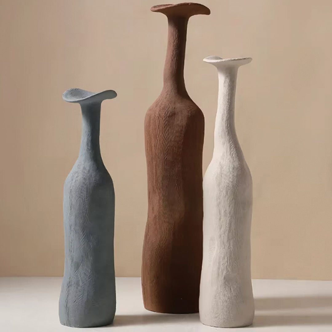 Vaso in ceramica Morandi Accento di décor moderno e raffinato per la casa - - accento casa ceramica Ceramics Decor home & garden Kitchen morandi raffinato Vases vaso - Concept Palermo