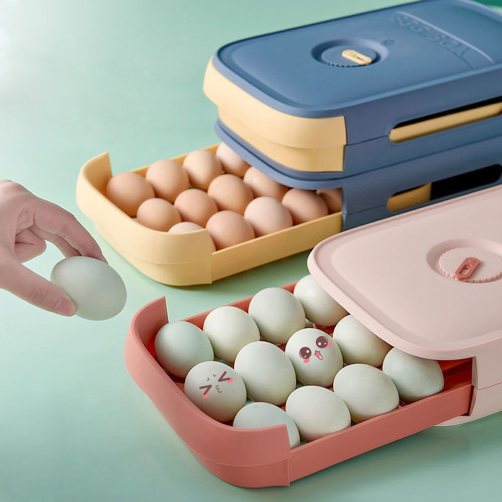 Organizer automatico per uova rotonde™ (1+1 ) - - automatico egg organizer egg shelves home & garden organizer organizer automatico rotonde uova - Concept Palermo