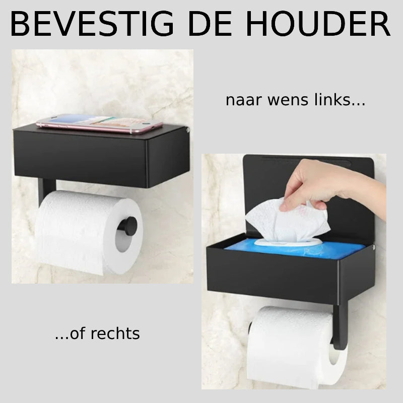 ElegantEssentials™ Porta rotolo di carta igienica - Esperienza di eleganza funzionale - - carta elegantessentials elegantessentials porta eleganza esperienza funzionale home & garden huis & tuin igienica - Concept Palermo