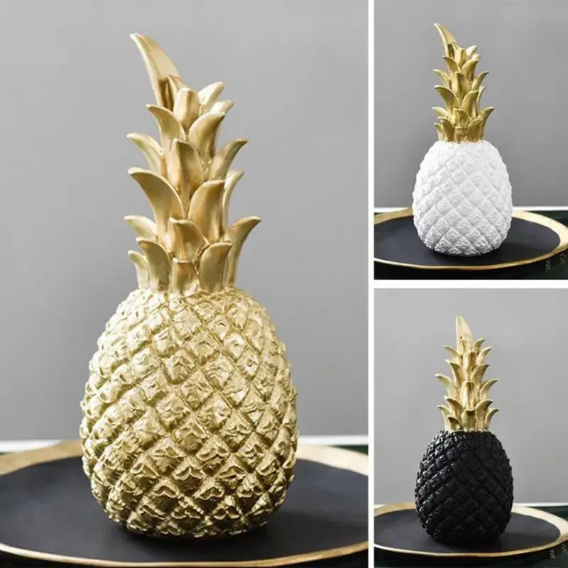 LumiPine - Ananas dorato Decorazione per la casa - - ananas casa Decor Decoration decorazione home home & garden home decor lumipine - Concept Palermo