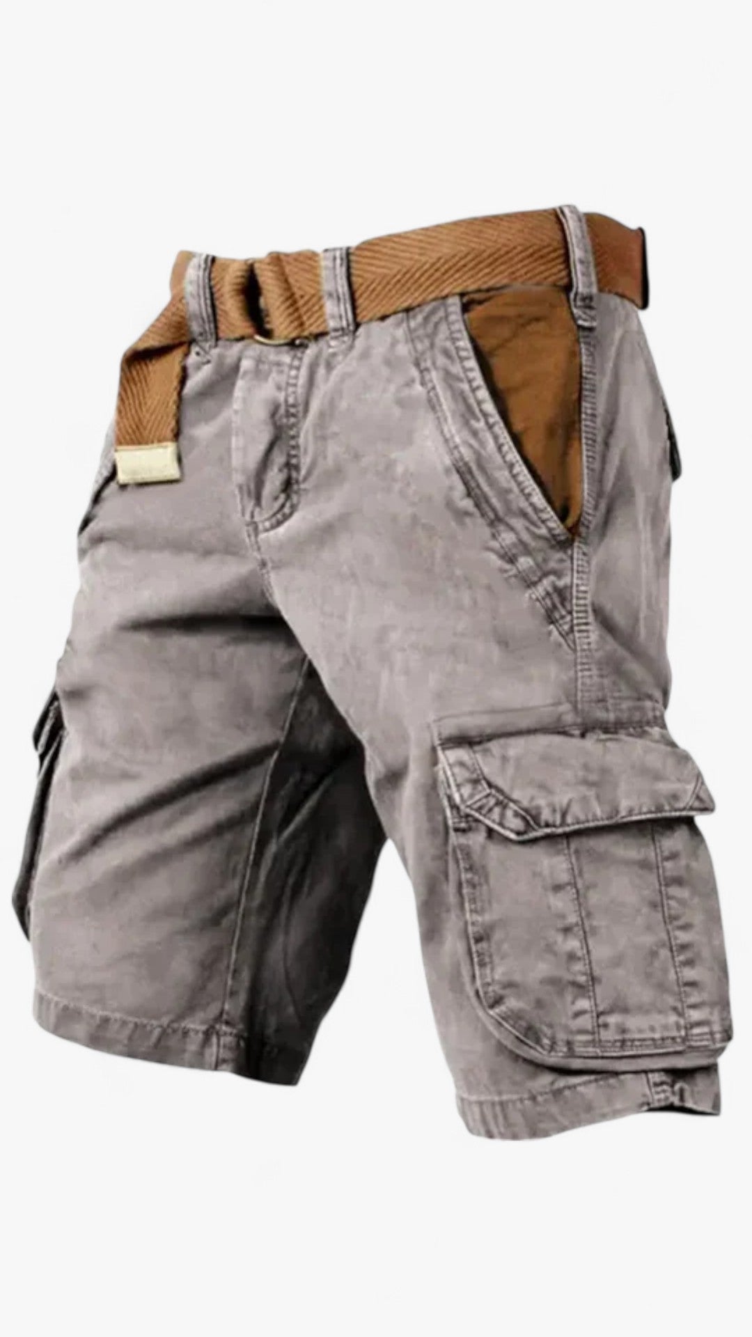 Pantaloncini da uomo Cotone - Grigio - cotone pantaloncini pantaloncini uomo shorts shorts for men uomo - Concept Palermo