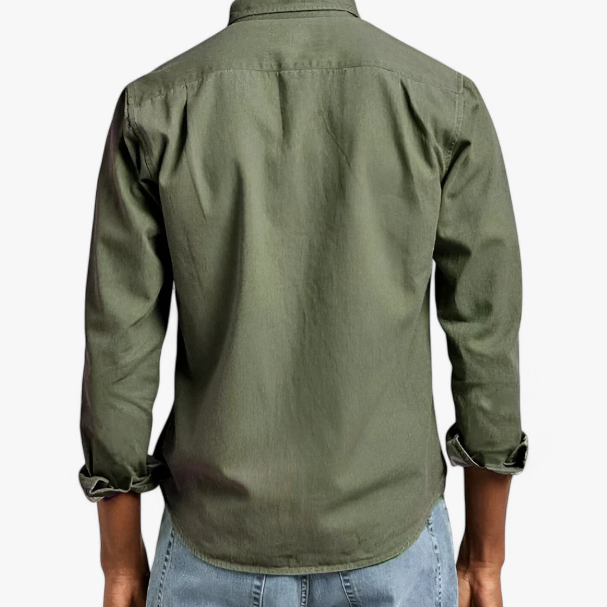 Camicia Cargo Uomo Resistente in Cotone con Tasche Multiple, Maniche Lunghe - - camicia camicia cargo cargo men's top clothes resistente uomo - Concept Palermo
