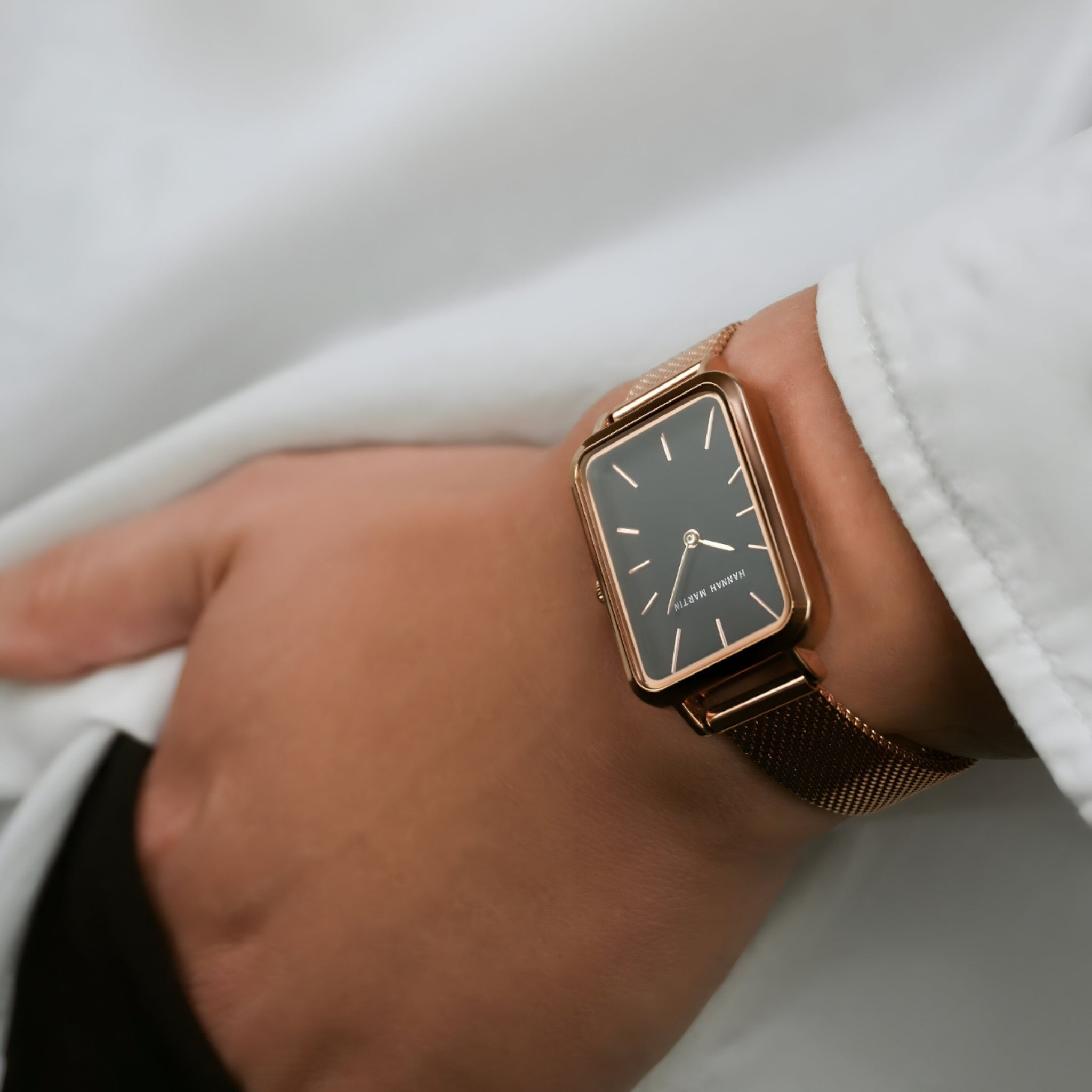 Orologio rettangolare - Design senza tempo Gold - - design orologio orologio rettangolare rdy rettangolare shop tempo watches - Concept Palermo