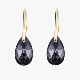 Orecchini Donna Pendenti in Cristallo Blu Zaffiro Eleganti - Kristal SINI Goud - accessori donna cristallo donna gioielli in argento Linen orecchini orecchini a goccia orecchini casual orecchini cristallo blu orecchini donna orecchini eleganti orecchini festa orecchini formali orecchini per occasioni orecchini versatili regalo compleanno Women - Concept Palermo