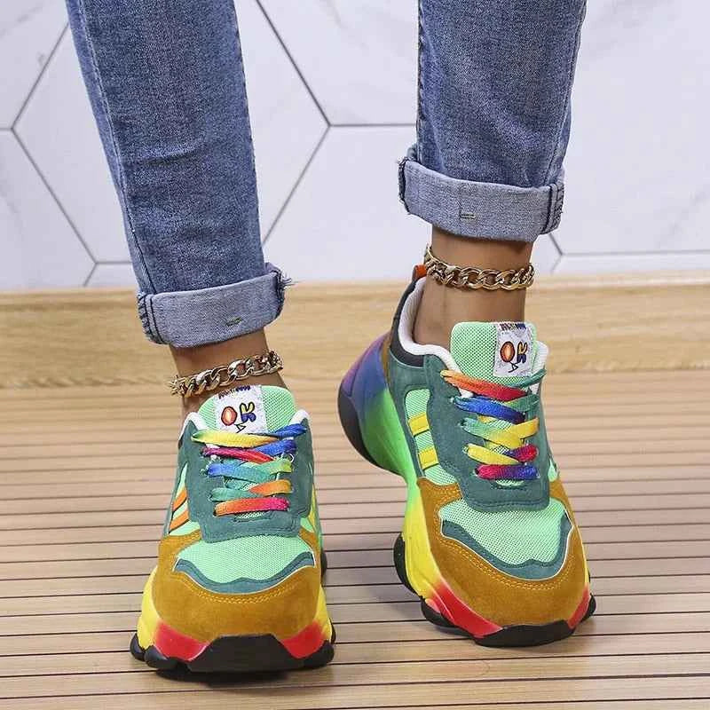 Sneakers Donna Romy Ortopediche Leggere & Comode – Suola Ammortizzante