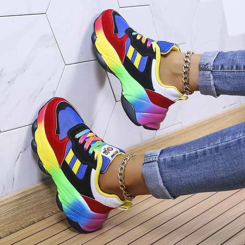 Sneakers Donna Romy Ortopediche Leggere & Comode – Suola Ammortizzante
