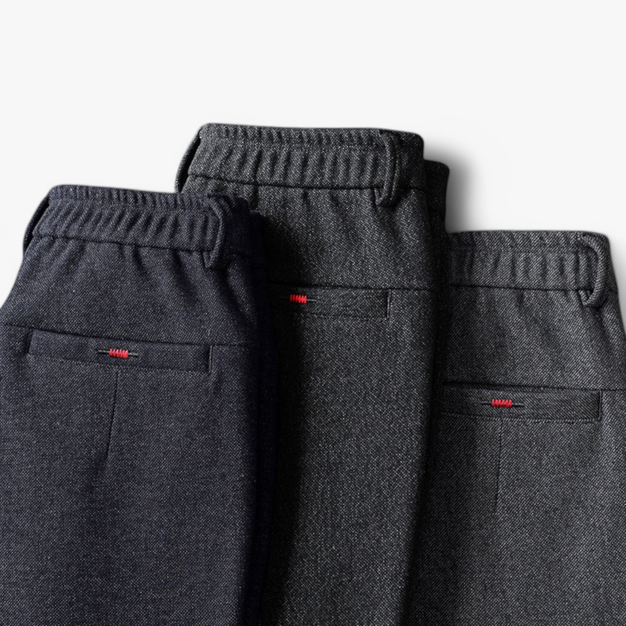 Pantalone Uomo Cotone Stretch Blu Comfort Fit - - comfort cotone pantalone pantalone uomo pants stretch uomo - Concept Palermo