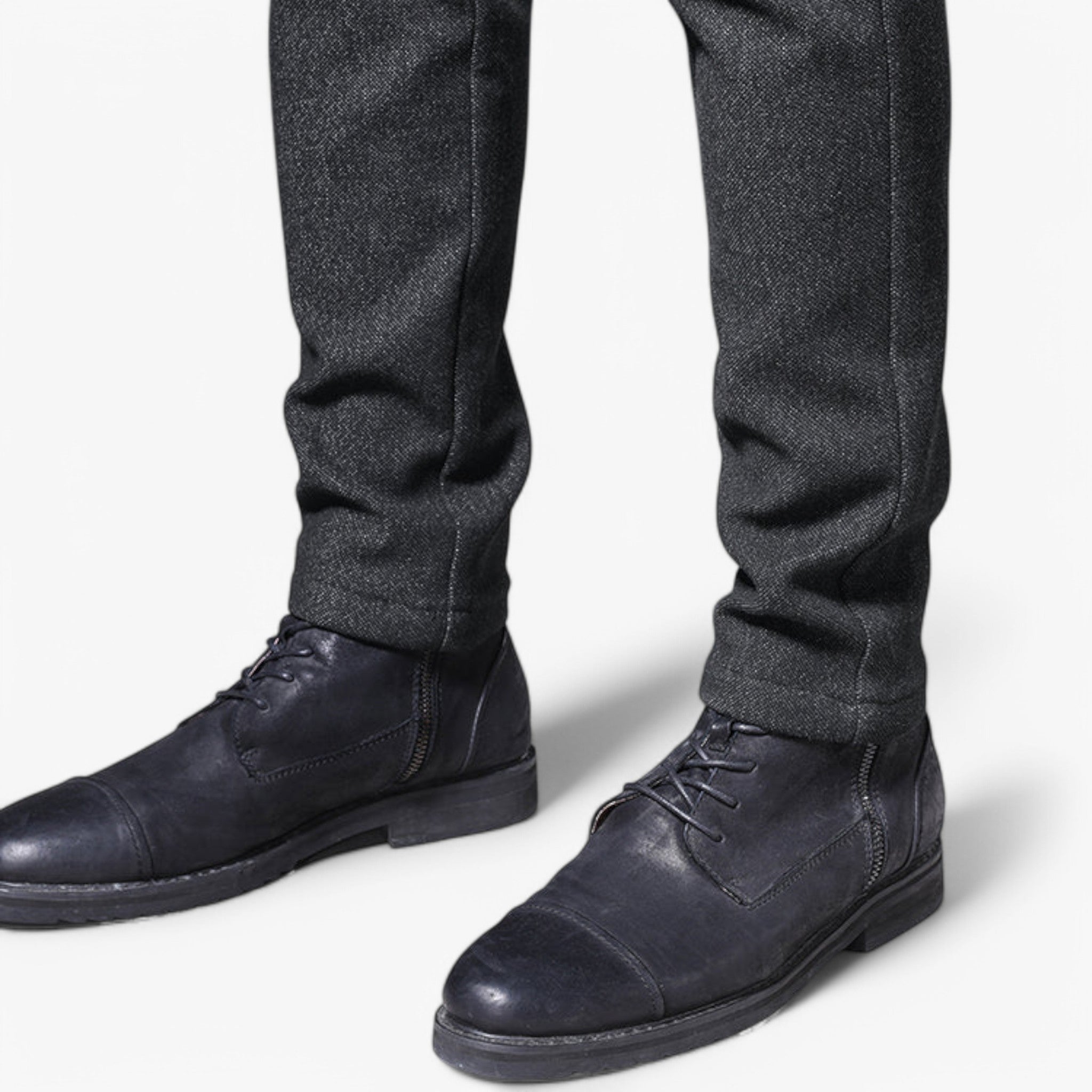 Pantalone Uomo Cotone Stretch Blu Comfort Fit - - comfort cotone pantalone pantalone uomo pants stretch uomo - Concept Palermo