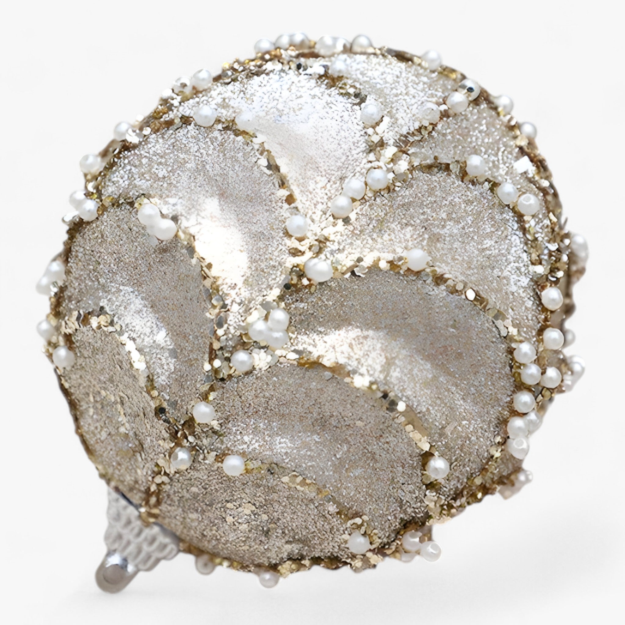Palline di Natale Glamour con Paillettes Scintillanti, Set da 6, Oro Rosa, 8cm - - albero di Natale decorazioni con paillettes decorazioni di Natale glamour decorazioni eleganti decorazioni festive decorazioni natalizie decorazioni per alberi di natale gadget natalizi glamour natale ornamenti natalizi paillettes palle di Natale palline palline natale - Concept Palermo