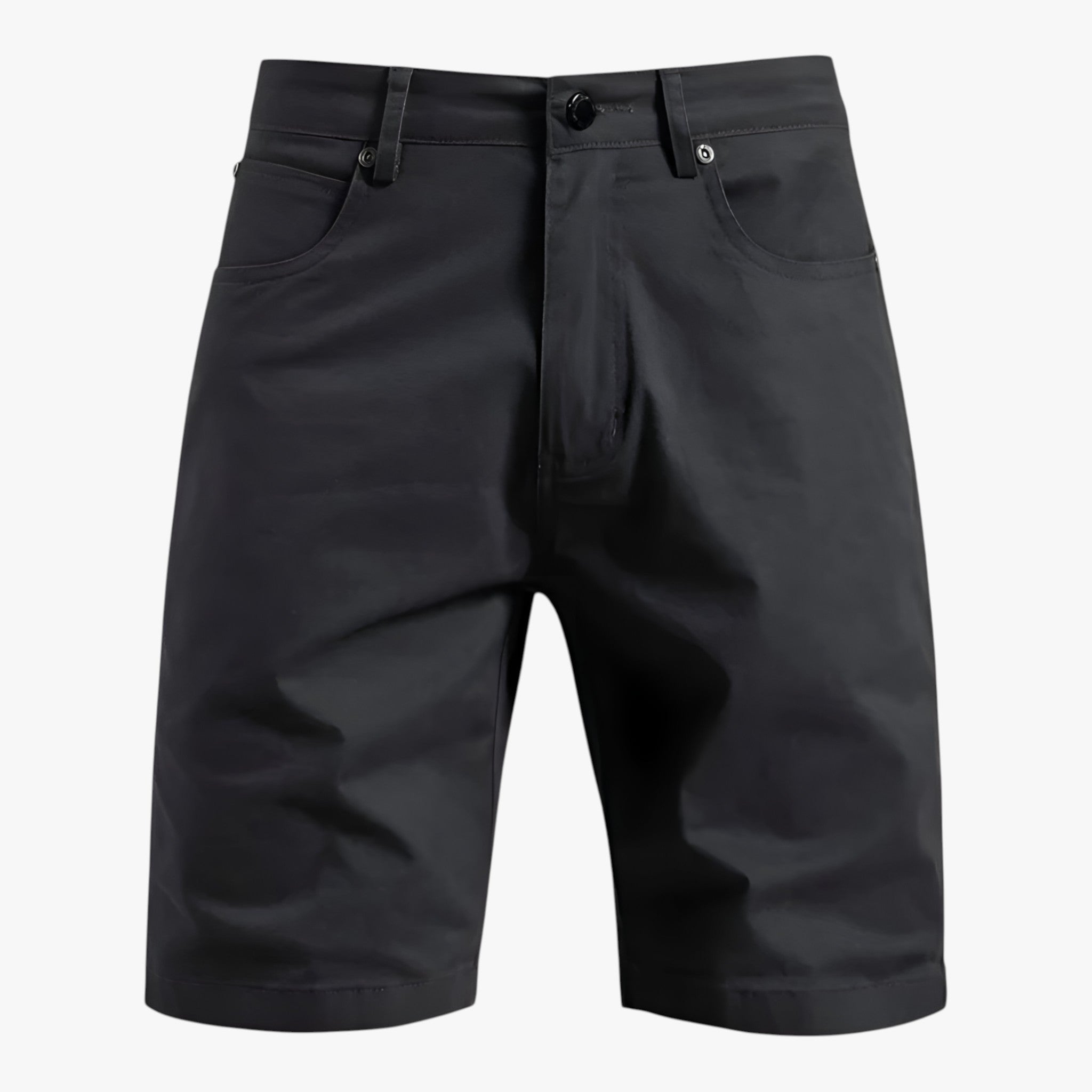 Pantaloni Corti Uomo Casual Estivi in Cotone - Grigio - abbigliamento estivo abbigliamento traspirante casual corti cotone estivi moda casual pantaloni pantaloni con tasche pantaloni corti pantaloni corti estivi pantaloni in cotone pantaloni leggeri pantaloni per attività all'aperto shorts stile casual uomo - Concept Palermo