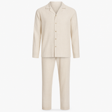 Lichte zomerse linnen broek heren, complete casual elegante set