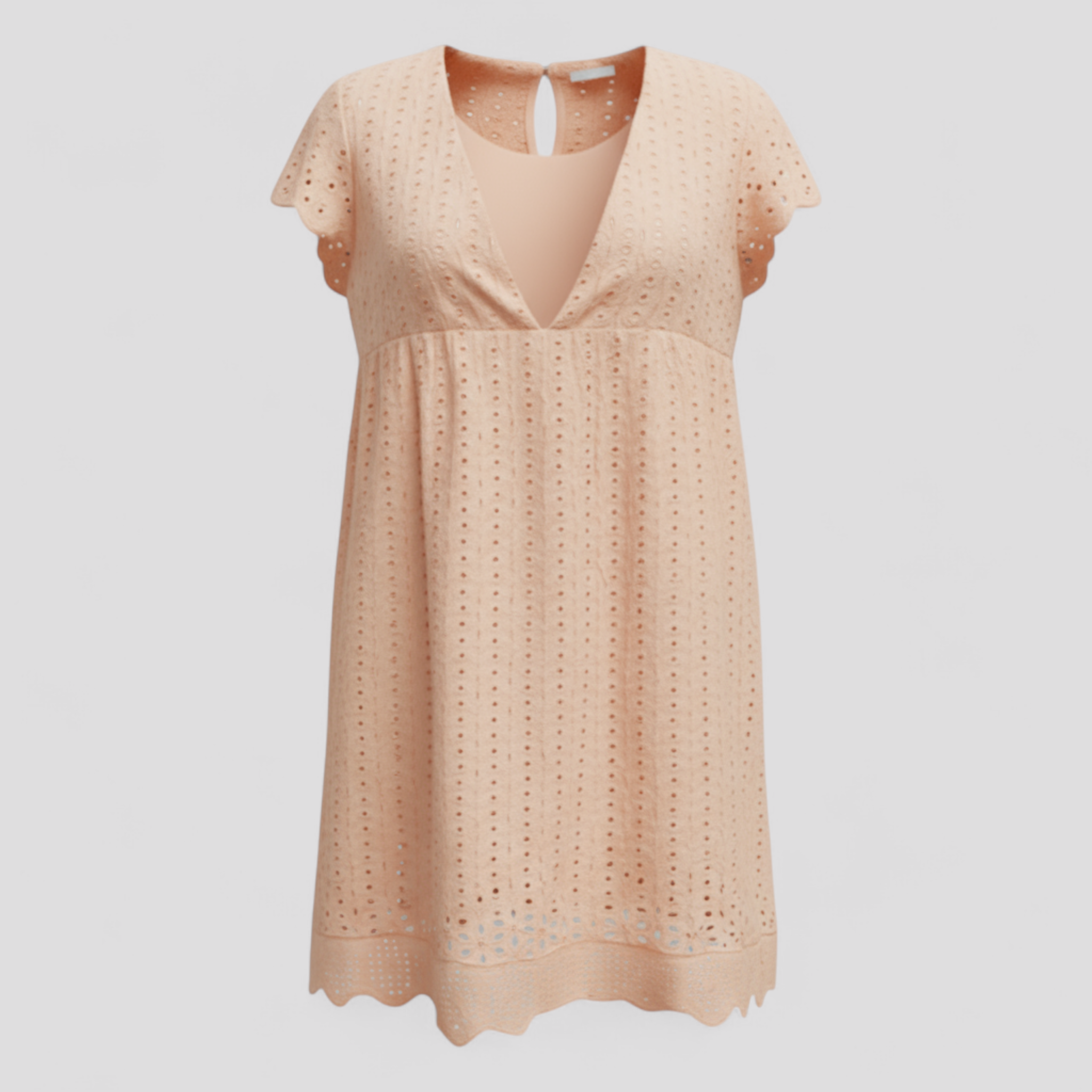 Vestido de verano cómodo para mujer en lino transpirable, vestido casual ligero para vacaciones