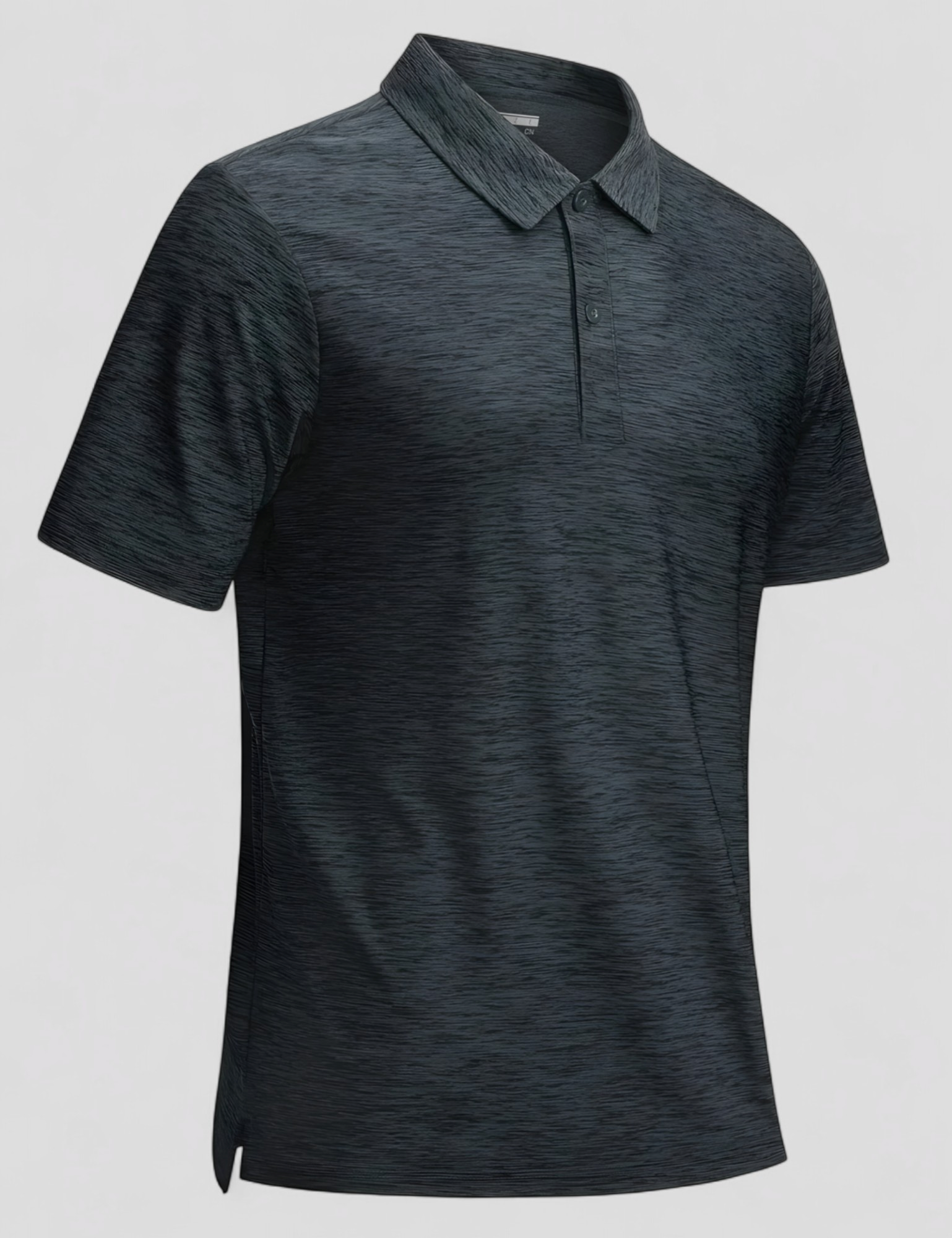 Polo Uomo Manica Corta Leggera Estiva - Grigio Scuro - abbigliamento attività all'aperto abbigliamento sportivo da uomo corta estiva leggera maglietta uomo per sport manica polo polo con libertà di movimento polo estiva uomo polo golf uomo polo sportiva leggera polo traspirante polo uomo polo versatili per estate t-shirt asciugatura rapida tessuto elasticizzato uomo - Concept Palermo