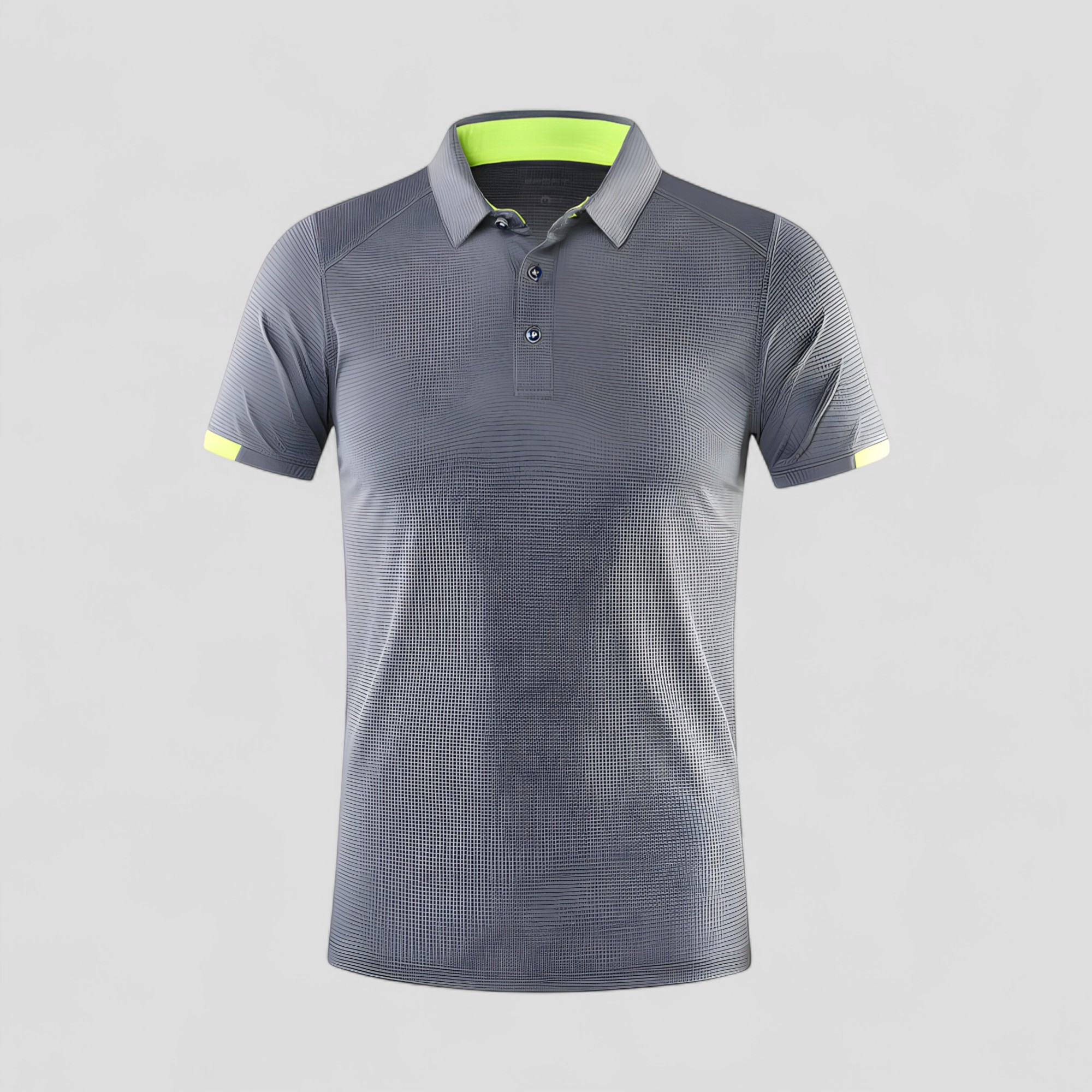 Polo Uomo Manica Corte Traspirante Sportiva - Grigio scuro - abbigliamento sportivo corte maglietta sportiva manica men's top clothes polo polo 8 colori polo asciugatura rapida polo golf polo maniche corte polo taglie forti polo traspirante polo uomo sportiva traspirante tshirt elegante uomo - Concept Palermo