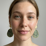 Beschermende oorbellen in lapis lazuli HealWithin voor vrouwen