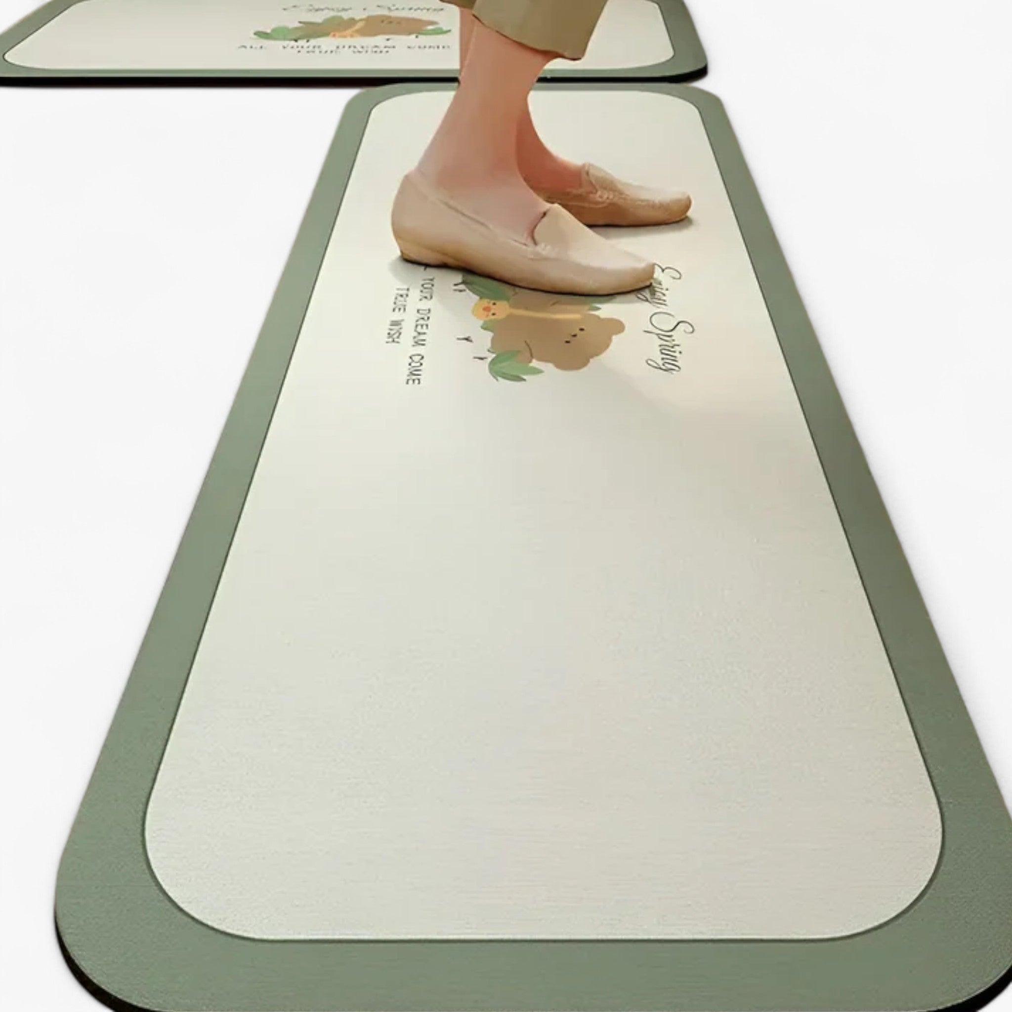 Tappeto Cucina Antiscivolo Grigio Scuro 60x180cm - Lavabile, Ultra Assorbente - - Anti slip mat antiscivolo Bathroom Mats comfy mat cucina elegant mat high quality mat kitchen & dining mat parafango smart mat superassorbente tappeto tappeto parafango - Concept Palermo