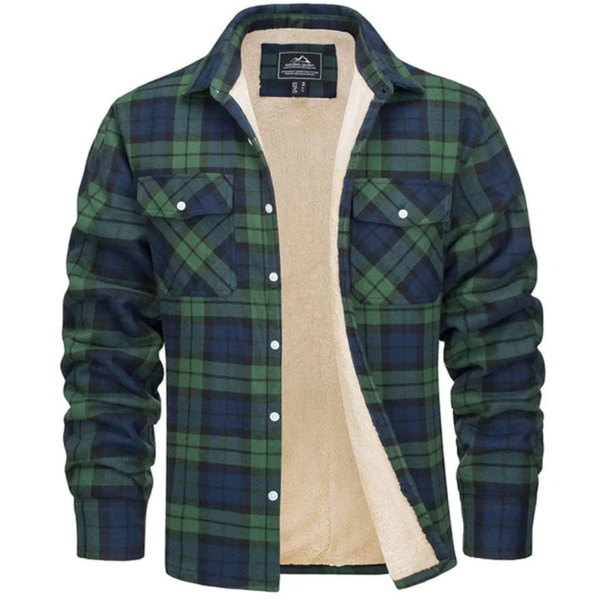 Giacca a Quadri in Fleece Fodera - Eleganza Classica e Comfort Incomparabile Uomo - Verde - classica comfort eleganza fleece fodera giacca giacca quadri incomparabile reymond | giacca a quadri in fleece fodera - eleganza classica e comfort incomparabile - €35 - Concept Palermo