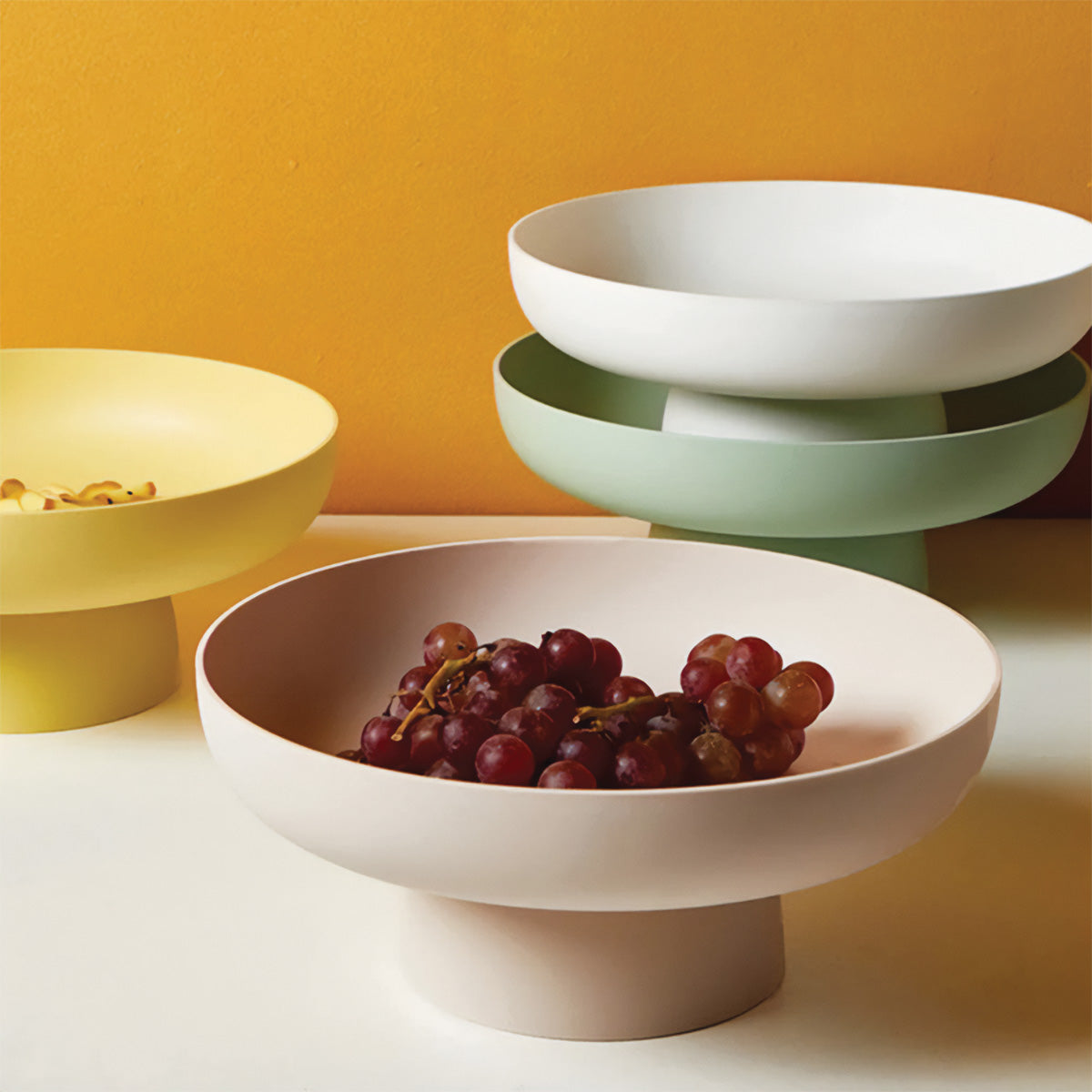 Cesto di Frutta Chic e Rotondo Conservazione e Solida per i Tuoi Freschi Preferiti Uomo - Rosa - cesto cesto frutta chic conservazione Decor freschi frutta home & garden Kitchen preferiti Tableware - Concept Palermo