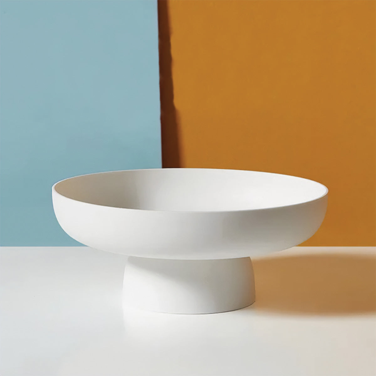 Cesto di Frutta Chic e Rotondo Conservazione e Solida per i Tuoi Freschi Preferiti Uomo - Bianco - cesto cesto frutta chic conservazione Decor freschi frutta home & garden Kitchen preferiti Tableware - Concept Palermo