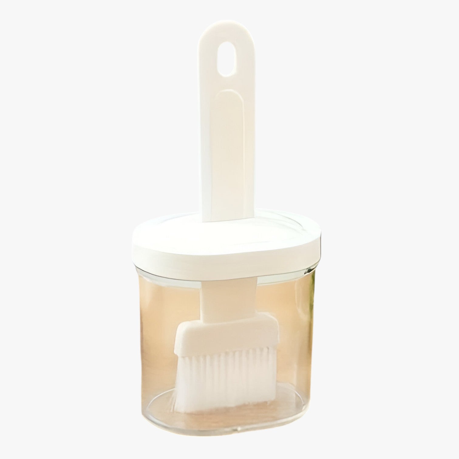 Bottiglia per olio con pennello resistente al calore – Antigoccia e pratica Uomo - Bianco - antigoccia bottiglia bottiglia olio calore Kitchen kitchen & dining kitchen accessory kitchen tools olio pennello pratica - Concept Palermo