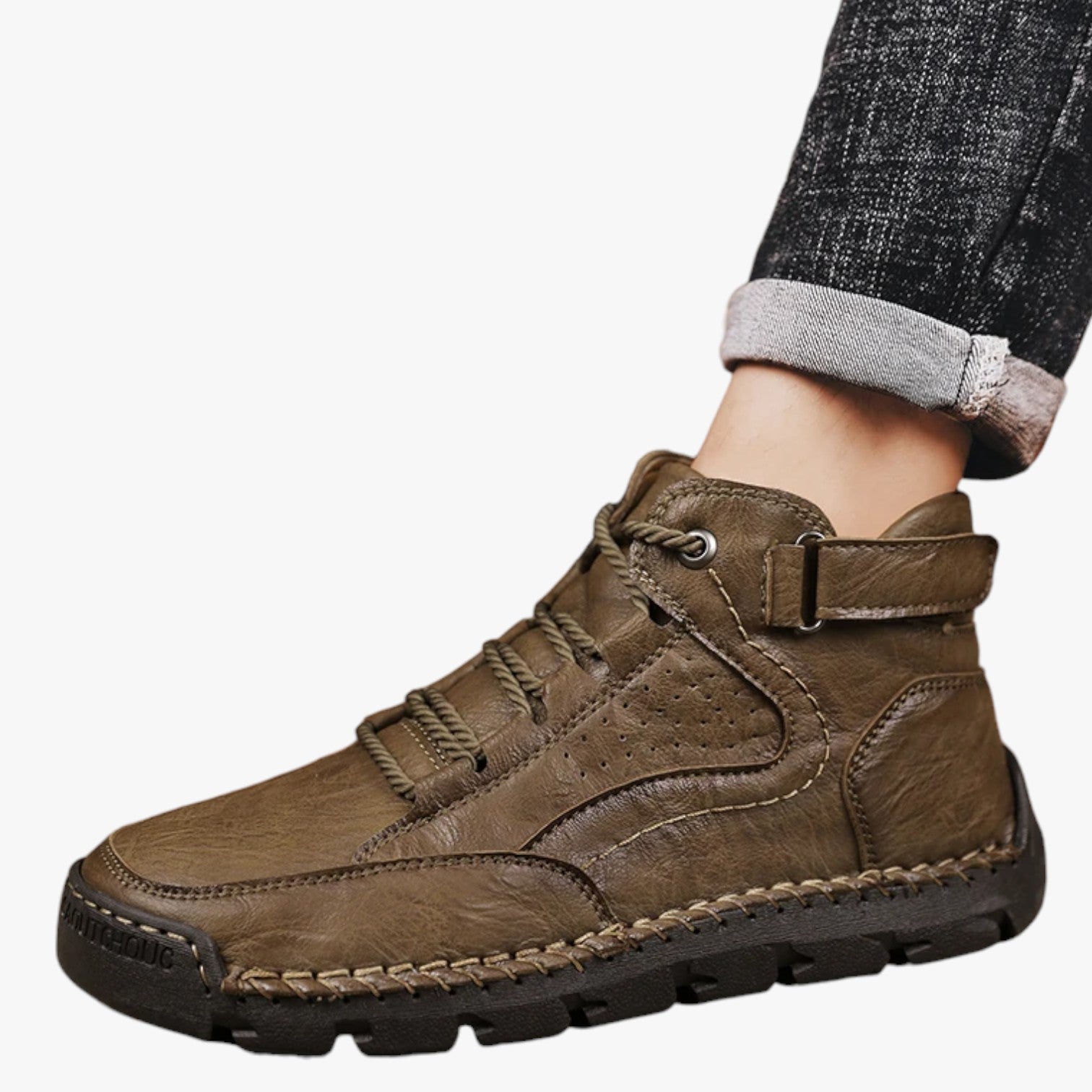 Scarpe Outdoor Uomo Invernali & Impermeabili, Suola Artigianale per Pesca, Trekking e Avventura - - artigianale avventura Boots & Shoes impermeabili invernali Men's Shoes outdoor pesca scarpe scarpe outdoor shoes shoes for men - Concept Palermo