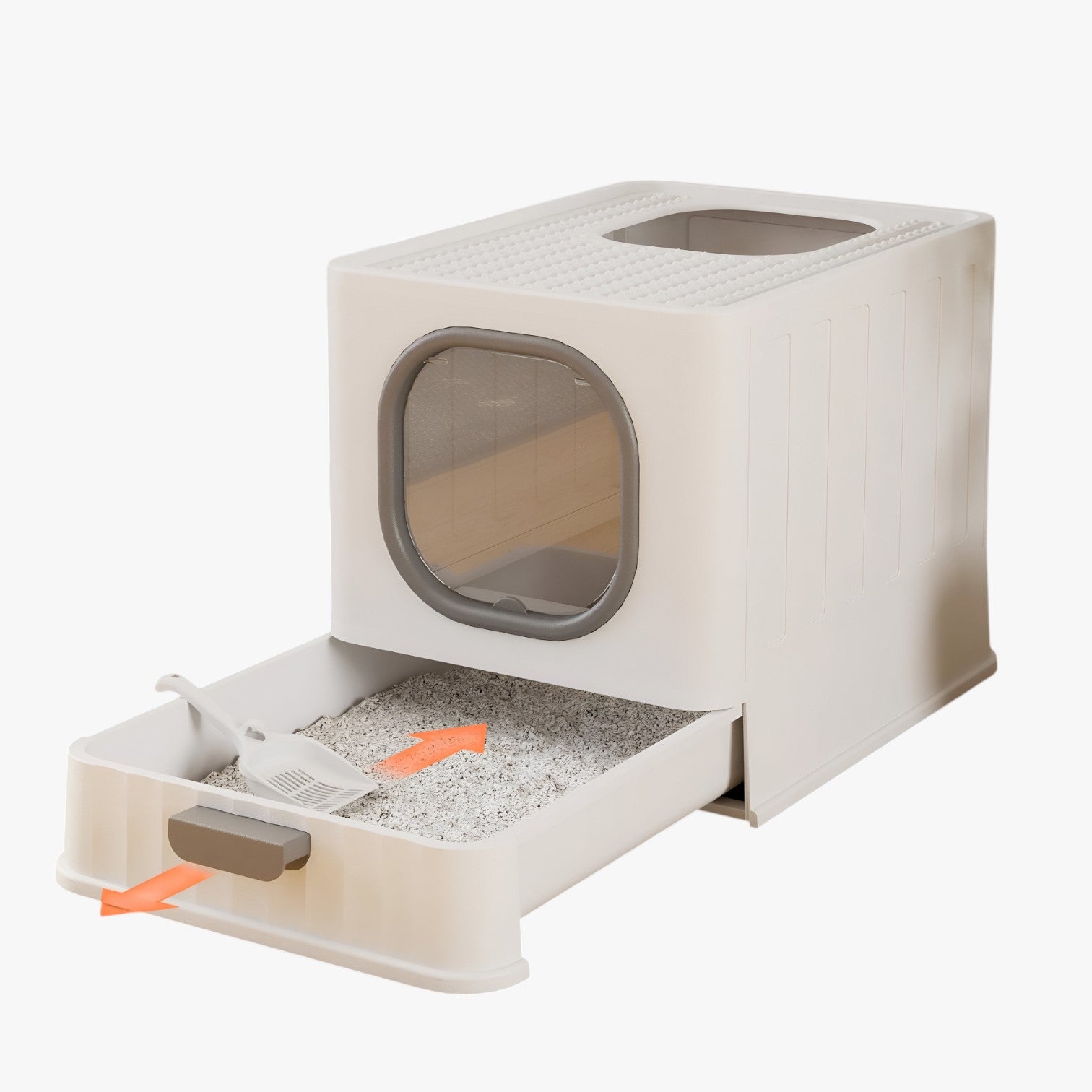 Grande lettiera per gatti con rastrelliera Meno odore, più comfort Uomo - - animali domestici comfort gatti lettiera lettiera gatti meno odore pets & supplies rastrelliera - Concept Palermo