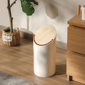 Cestino Skrå in Acero Design Moderno in Legno per una Gestione dei Rifiuti - Bianco - acero Bathroom cestino cestino skrå Decor design gestione home & garden Kitchen legno Linen rifiuti Unisex - Concept Palermo