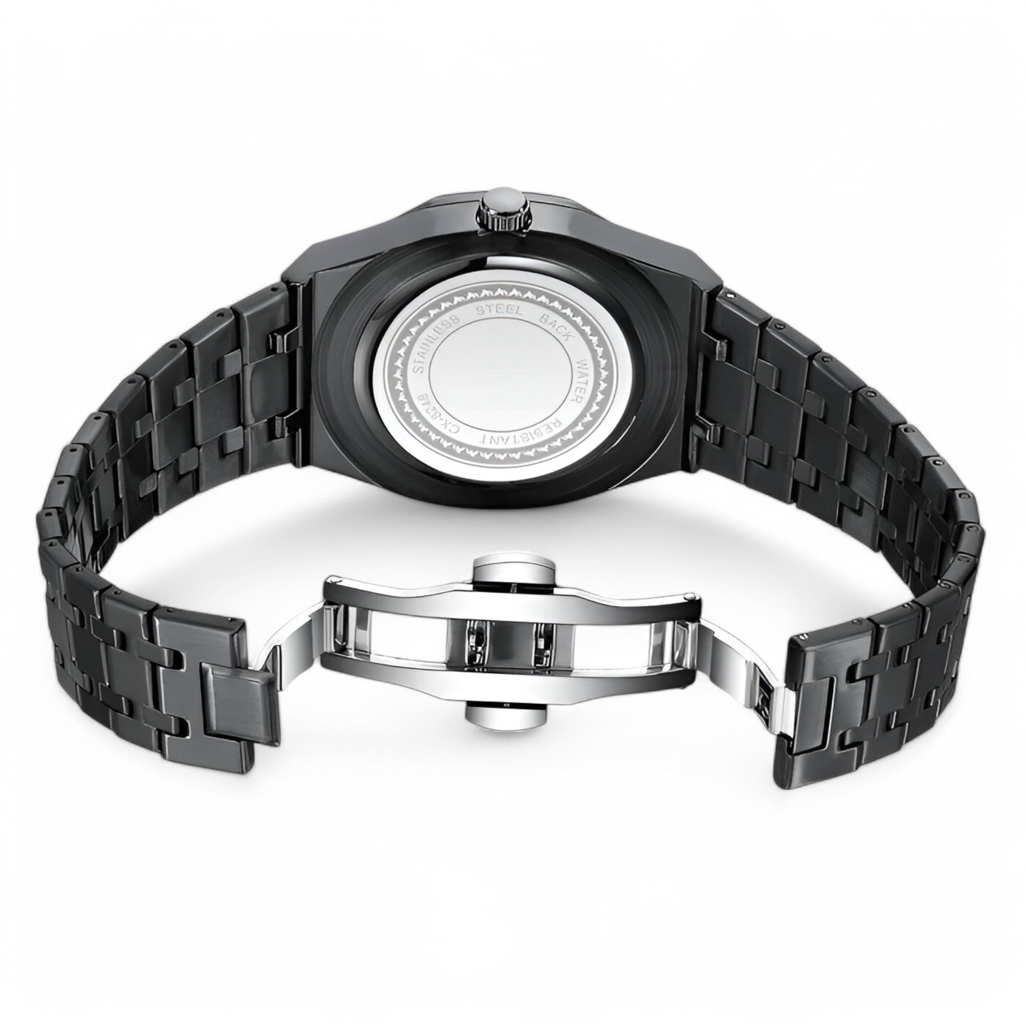 Orologio al Quarzo Dorato Uomo - - accessoires horloges orologio orologio quarzo quarzo uomo watches - Concept Palermo