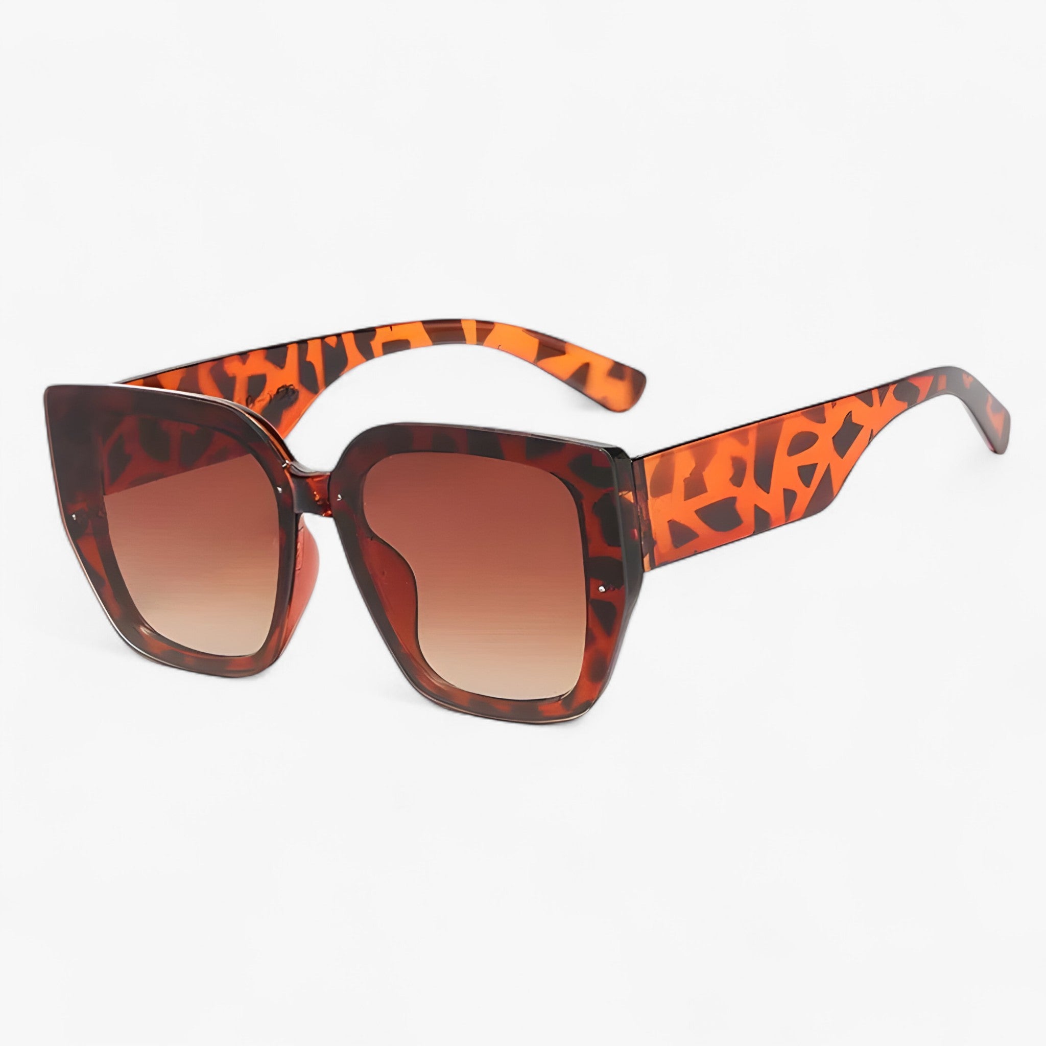 Occhiali da sole poligonali retrò multicolore da donna - Leopardo - donna Fashion Sunglasses men sunglasses polarized mens sunglasses multicolore occhiali occhiali sole Polarized man sunglasses poligonali retr sole sunglasses sunglasses polarized men - Concept Palermo