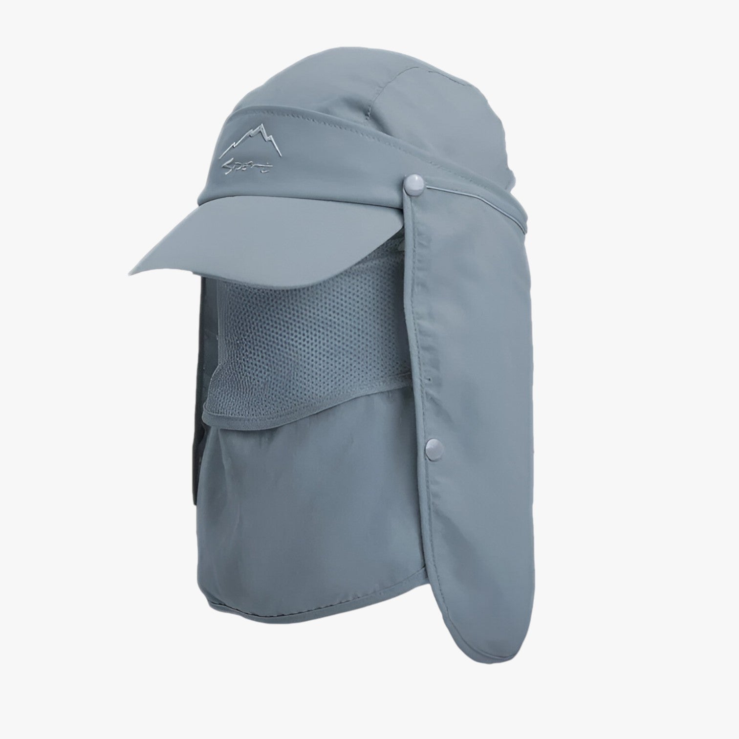 Cappello Estivo Uomo Pieghevole Impermeabile UV – Asciugatura Rapida, Protezione Solare - 147-Grigio scuro - asciugatura cappello cappello estivo caps estivo impermeabile men's hat mens accessory pieghevole protettivo - Concept Palermo