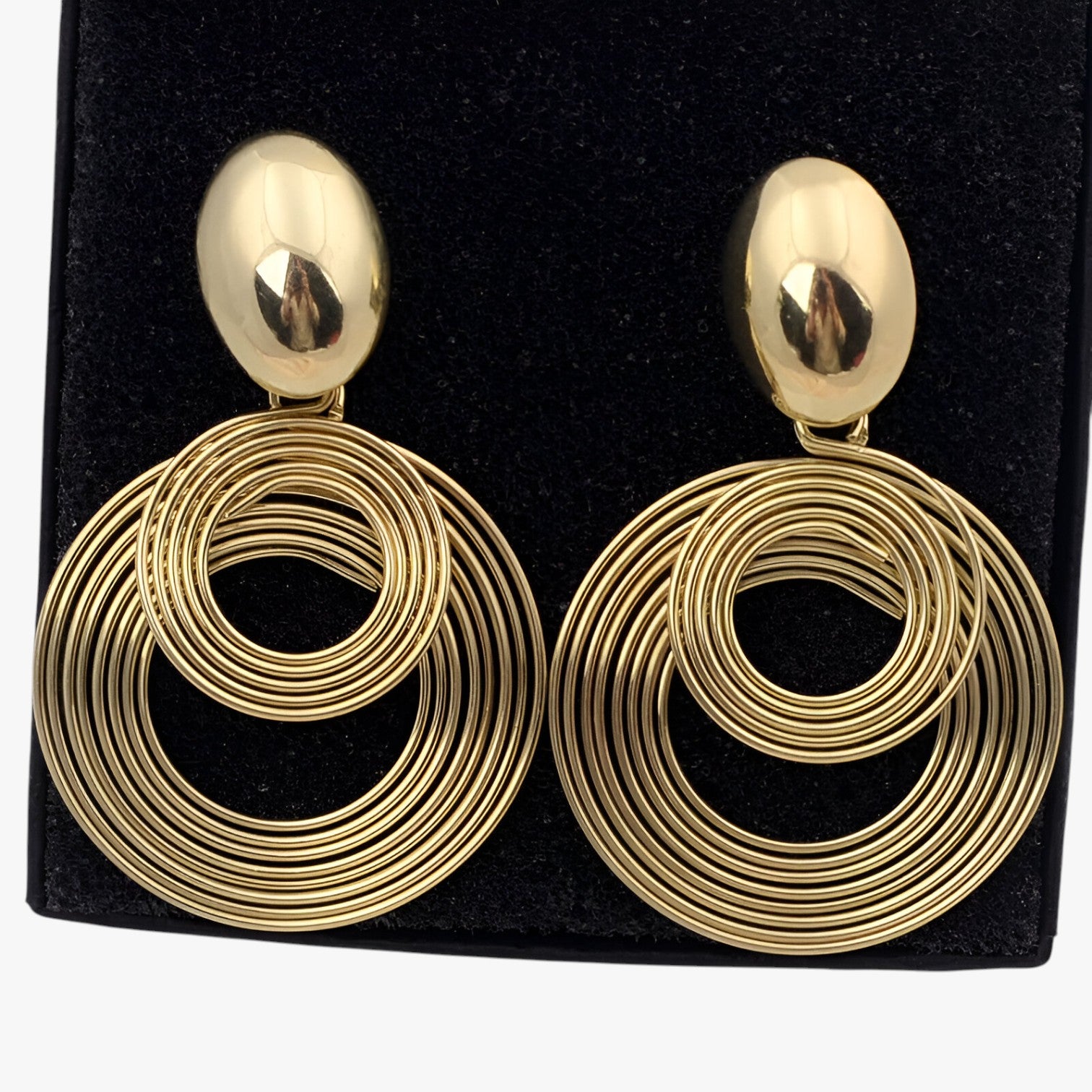 Orecchini geometrici oversize: eleganza moderna che illumina il tuo look Donna - - donna EARRINGS Earrings for Women Girls eleganza geometrici illumina jewelry look moderna New Fashion Earrings orecchini womens earring - Concept Palermo