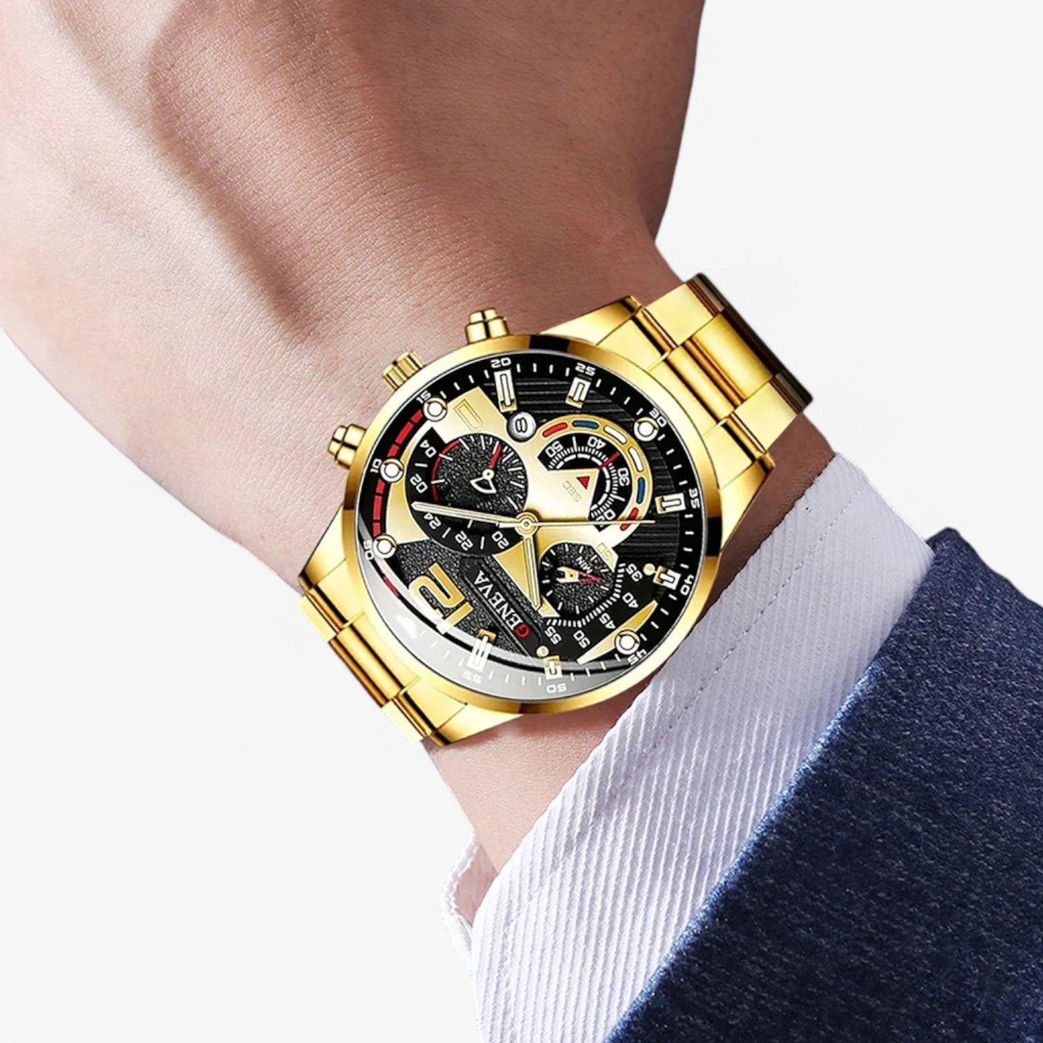 Orologio da Uomo in Acciaio Inossidabile di Lusso - - acciaio inossidabile mens accessory orologio orologio uomo uomo watch watch for men watches - Concept Palermo