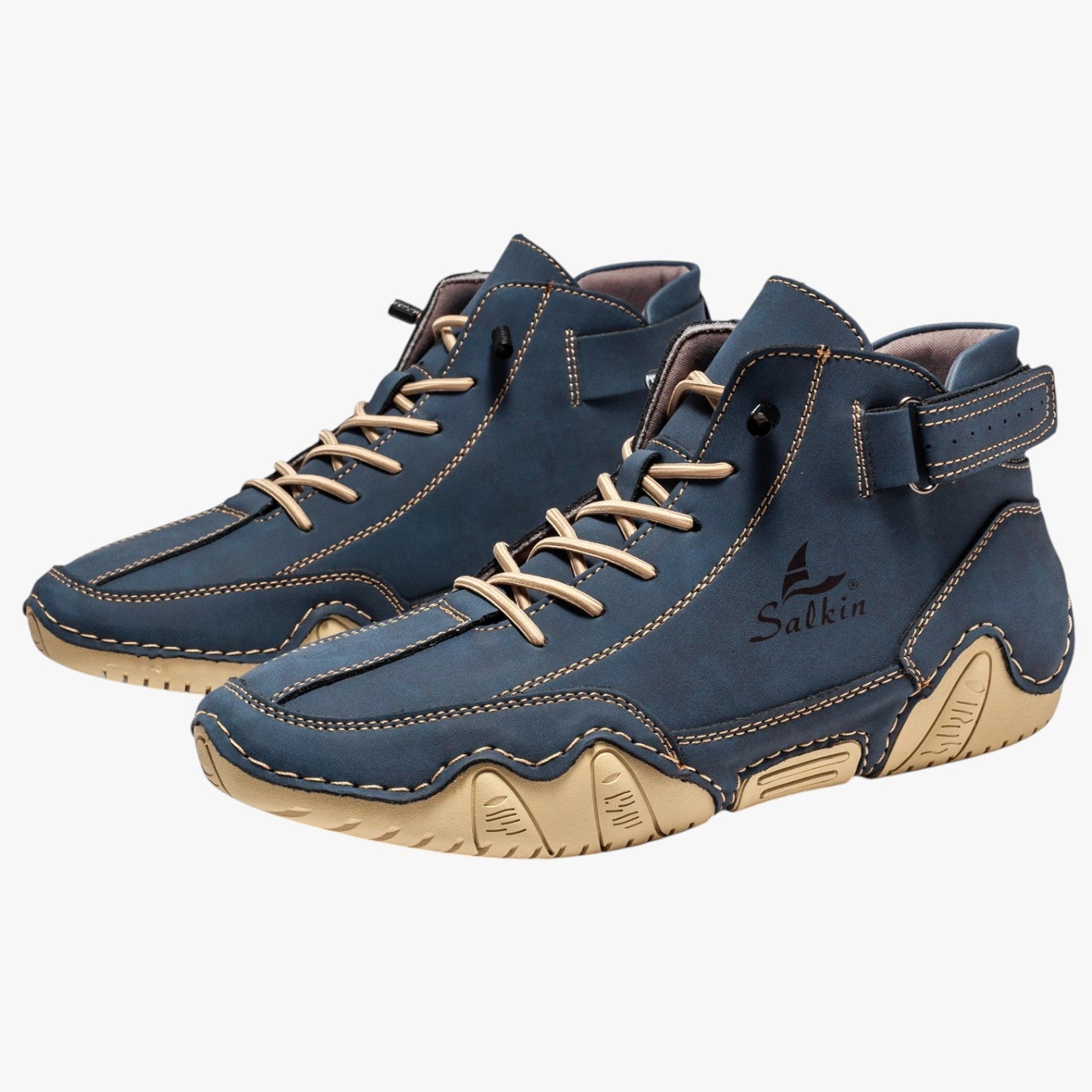 Scarpe Uomo Eleganti Casual in Vera Pelle Traspiranti Fatte a Mano Nere Marroni - - Boots & Shoes casual classe fatti mano pelle shoes shoes for men Shoes men stile traspiranti - Concept Palermo
