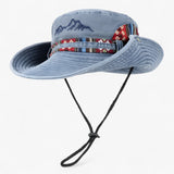 Originele unisex Panama hoed van natuurlijk stro, licht, elegant en ademend