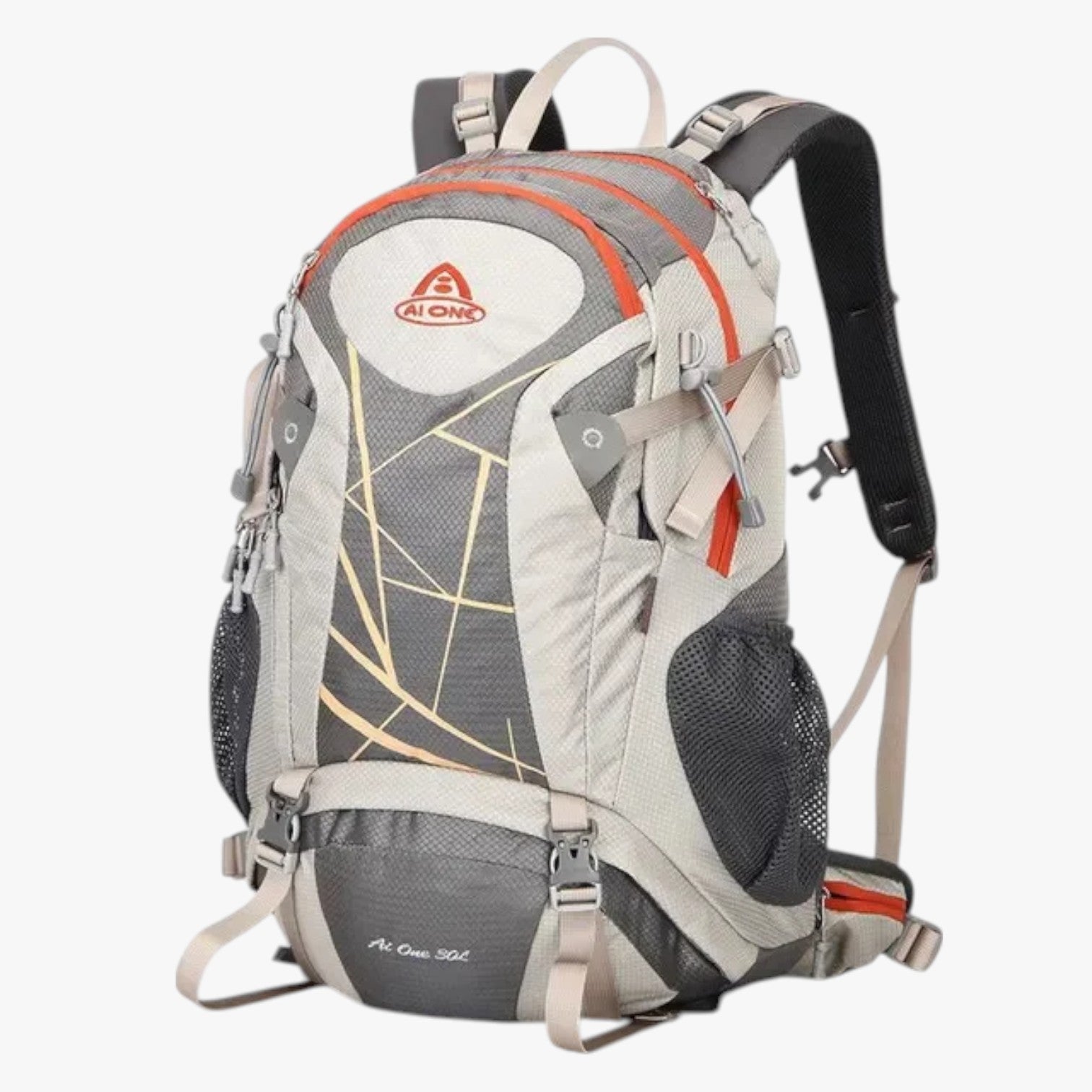 Zaino Trekking Uomo 30L Impermeabile - Leggero, Resistente per Escursioni e Avventura - Grigio 30 - 40L Cina - avventura Bags bags for men impermeabile leggero mens bag outdoor pronto resistente uomo - Concept Palermo