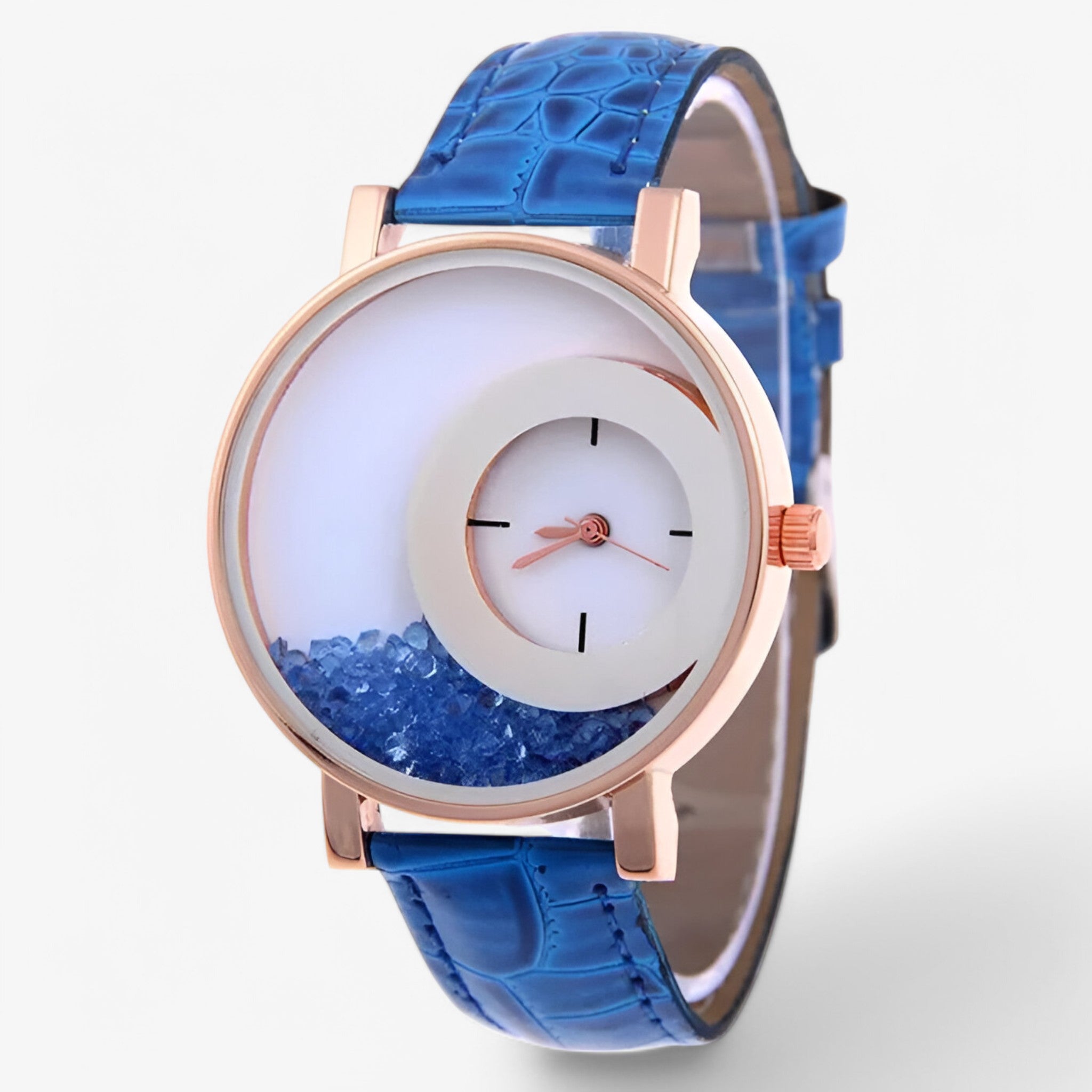 Orologio da donna con quadrante brillante - Blu - brillante donna female watch orologio orologio donna quadrante watch for women watches - Concept Palermo