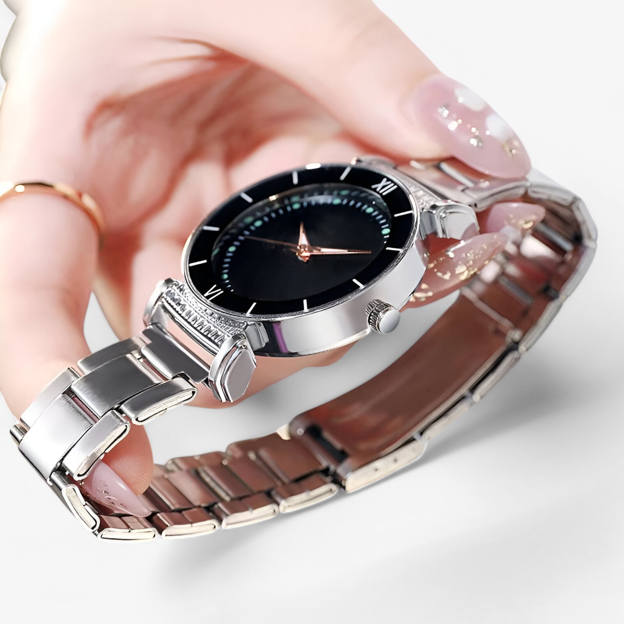 Orologio in acciaio dorato - - acciaio female watch orologio orologio acciaio watch for women watches - Concept Palermo