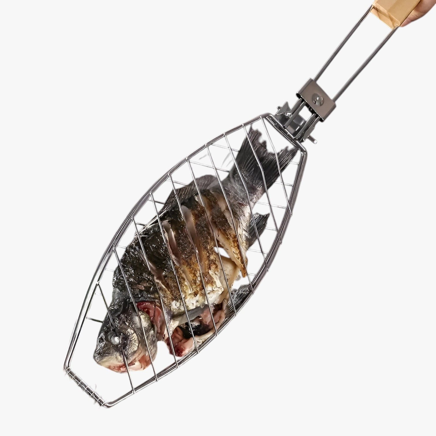 GrillMaster Mand BBQ Portatile – per Pesce e Verdure - - grillmaster grillmaster mand Kitchen kitchen & dining kitchen accessory kitchen tools mand pesce portatile verdure - Concept Palermo