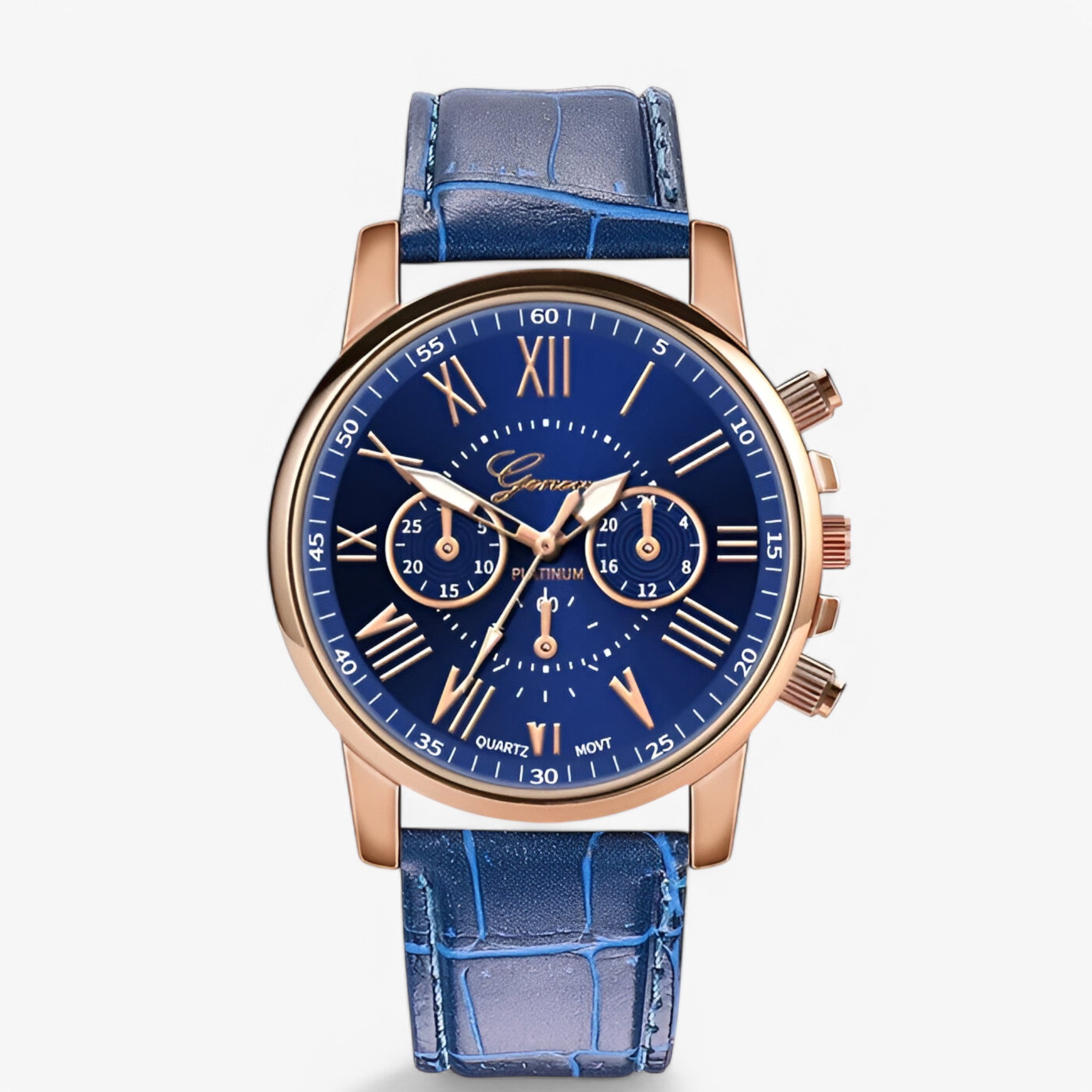 Orologio da polso in pelle - Blu - female watch orologio orologio polso pelle polso watch for women watches - Concept Palermo